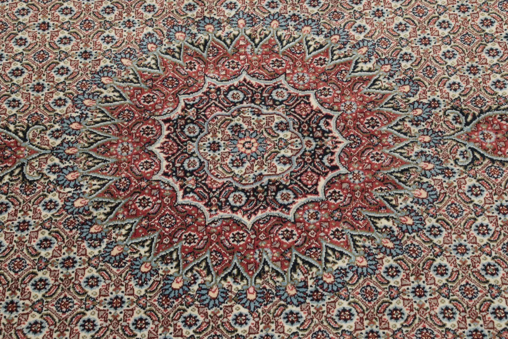 Wool Moud Persian Rug 150 × 196 cm, hand-knotted - Image 3