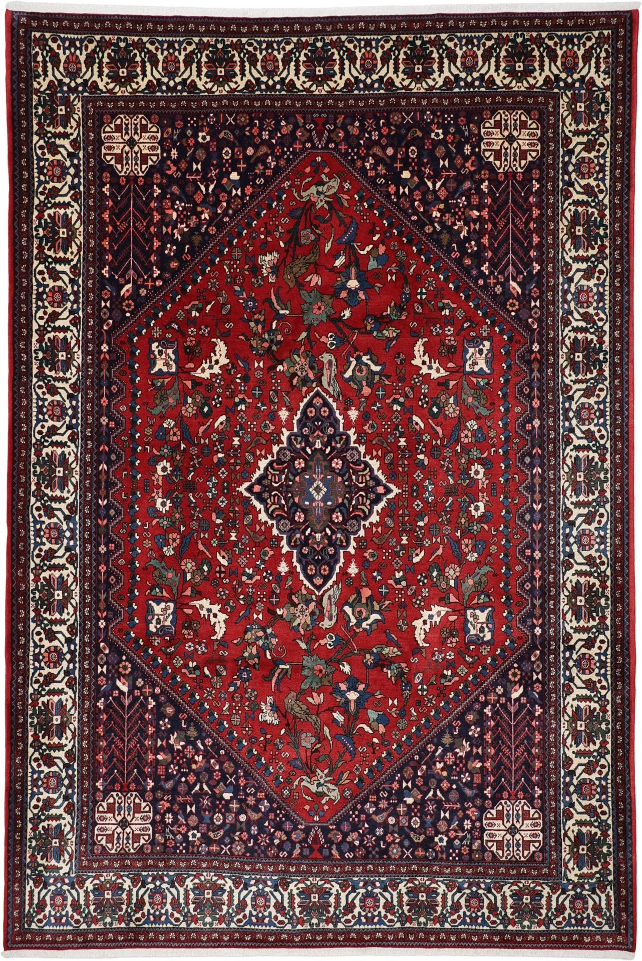Hand-Knotted Persian Rug, 215 × 319 cm, Wool