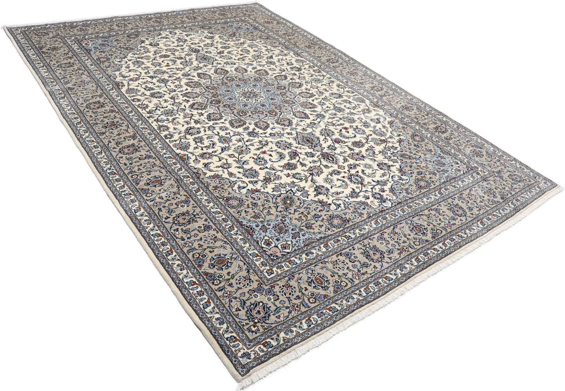 Kashan Persian Rug 250 × 340 cm in Wool, hand-knotted - Image 4