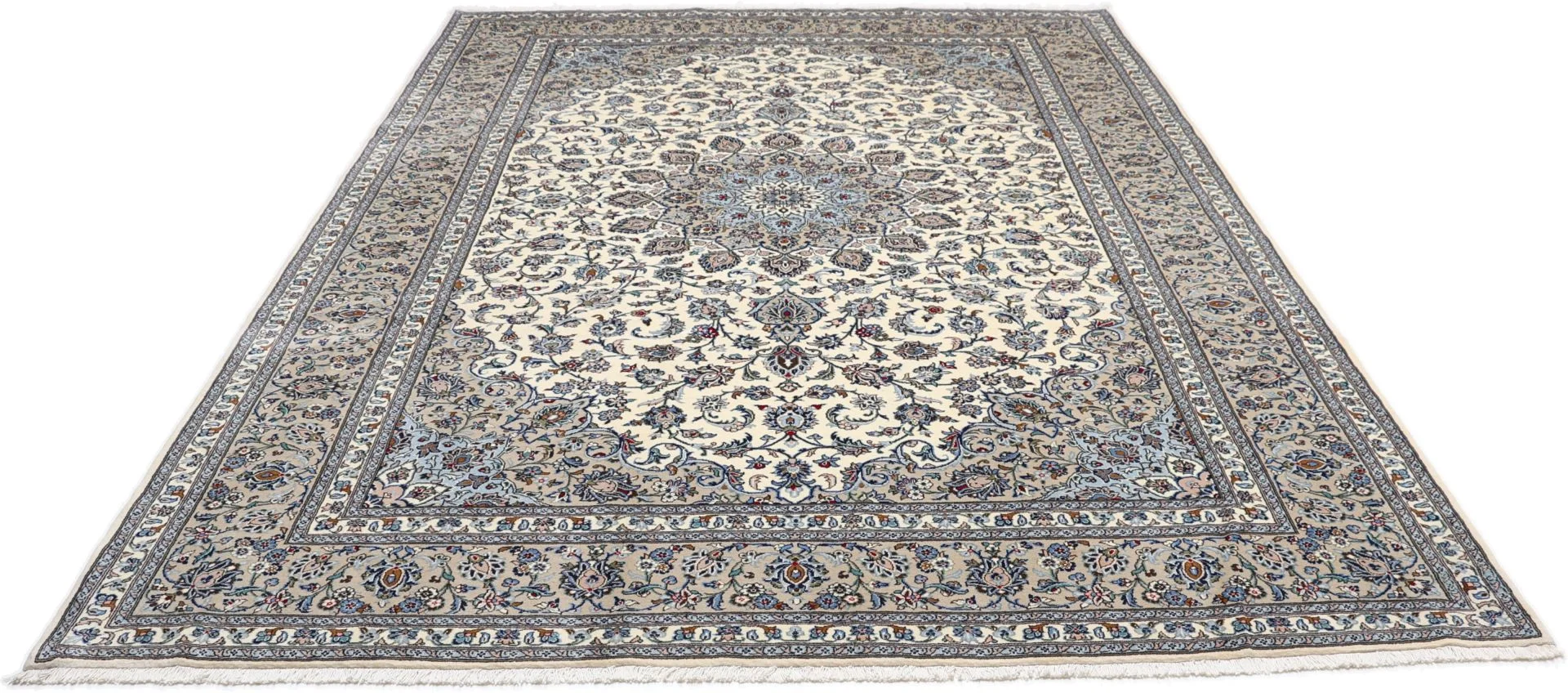 Kashan Persian Rug 250 × 340 cm in Wool, hand-knotted - Image 7