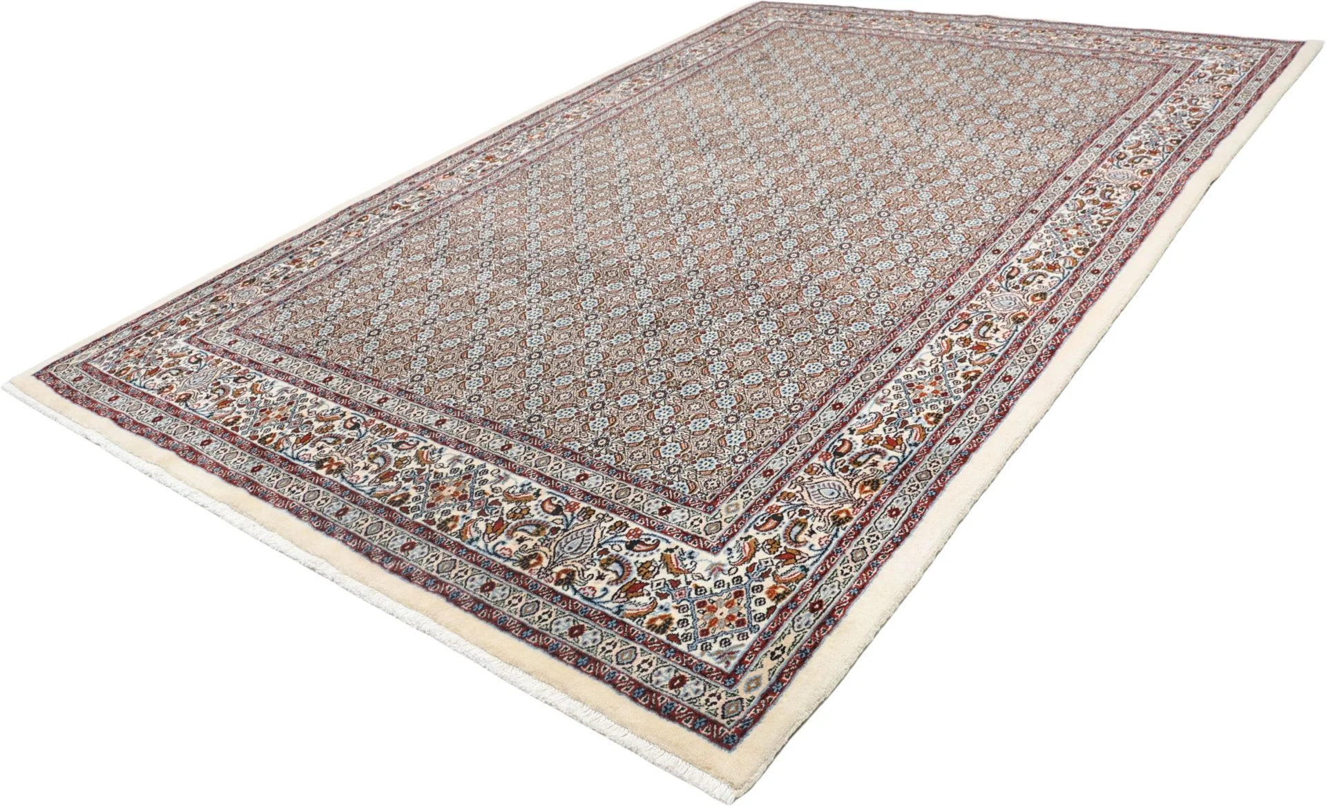 Moud Persian Rug 198 × 298 cm in Wool, hand-knotted - Image 3
