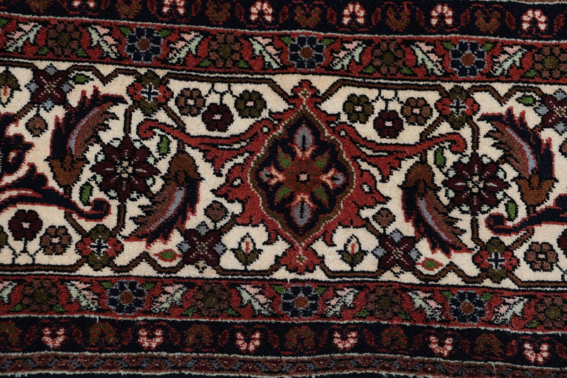 Hand-Knotted Bijar Persian Rug, 250 × 290 cm, Wool - Image 6