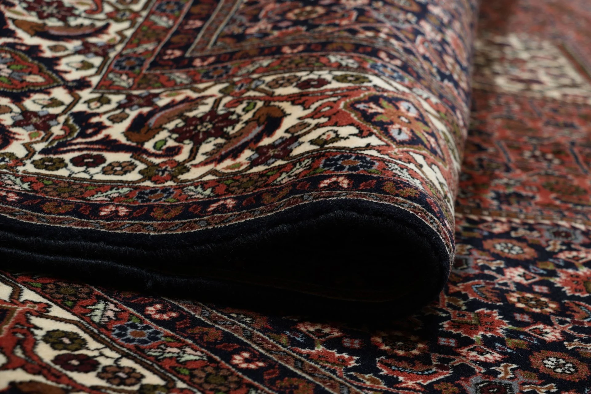 Hand-Knotted Bijar Persian Rug, 250 × 290 cm, Wool - Image 10