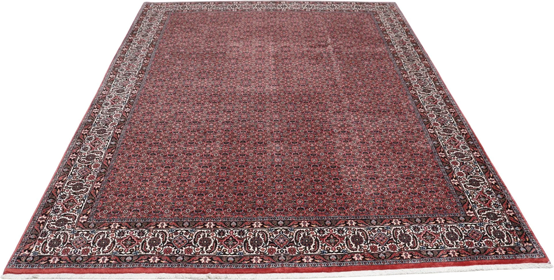 Alternative view of Hand-Knotted Bijar Persian Rug, 247 × 336 cm, Wool