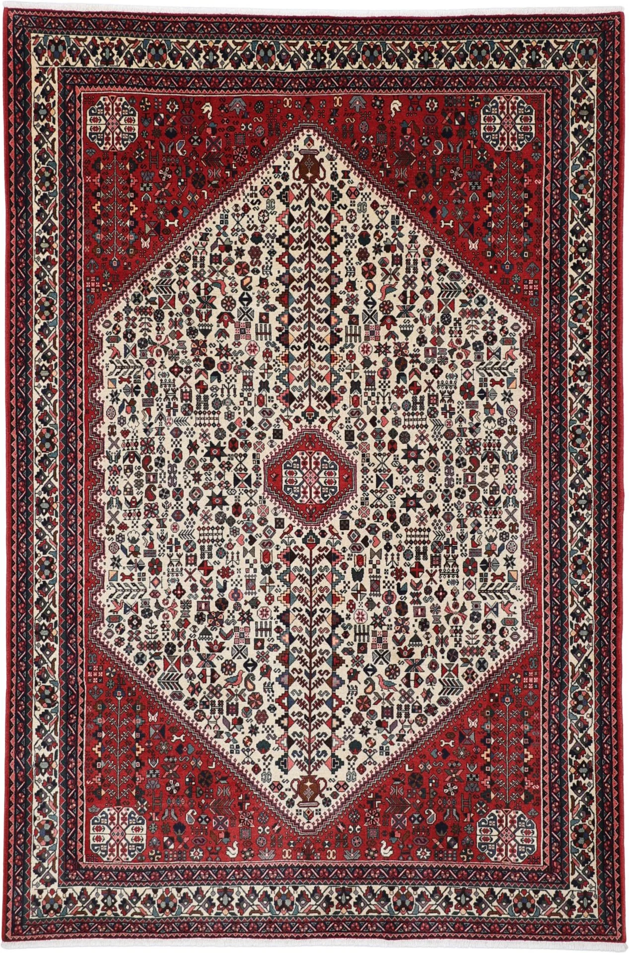 Wool Persian Rug 200 × 300 cm, hand-knotted
