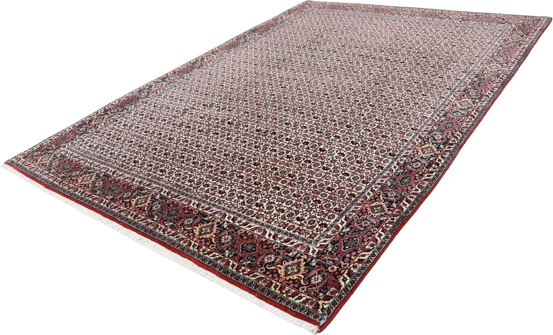 Hand-Knotted Bijar Persian Rug, 206 × 300 cm, Wool - Image 3