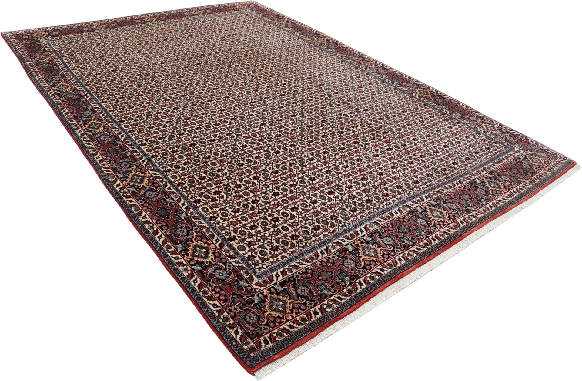 Hand-Knotted Bijar Persian Rug, 206 × 300 cm, Wool - Image 4