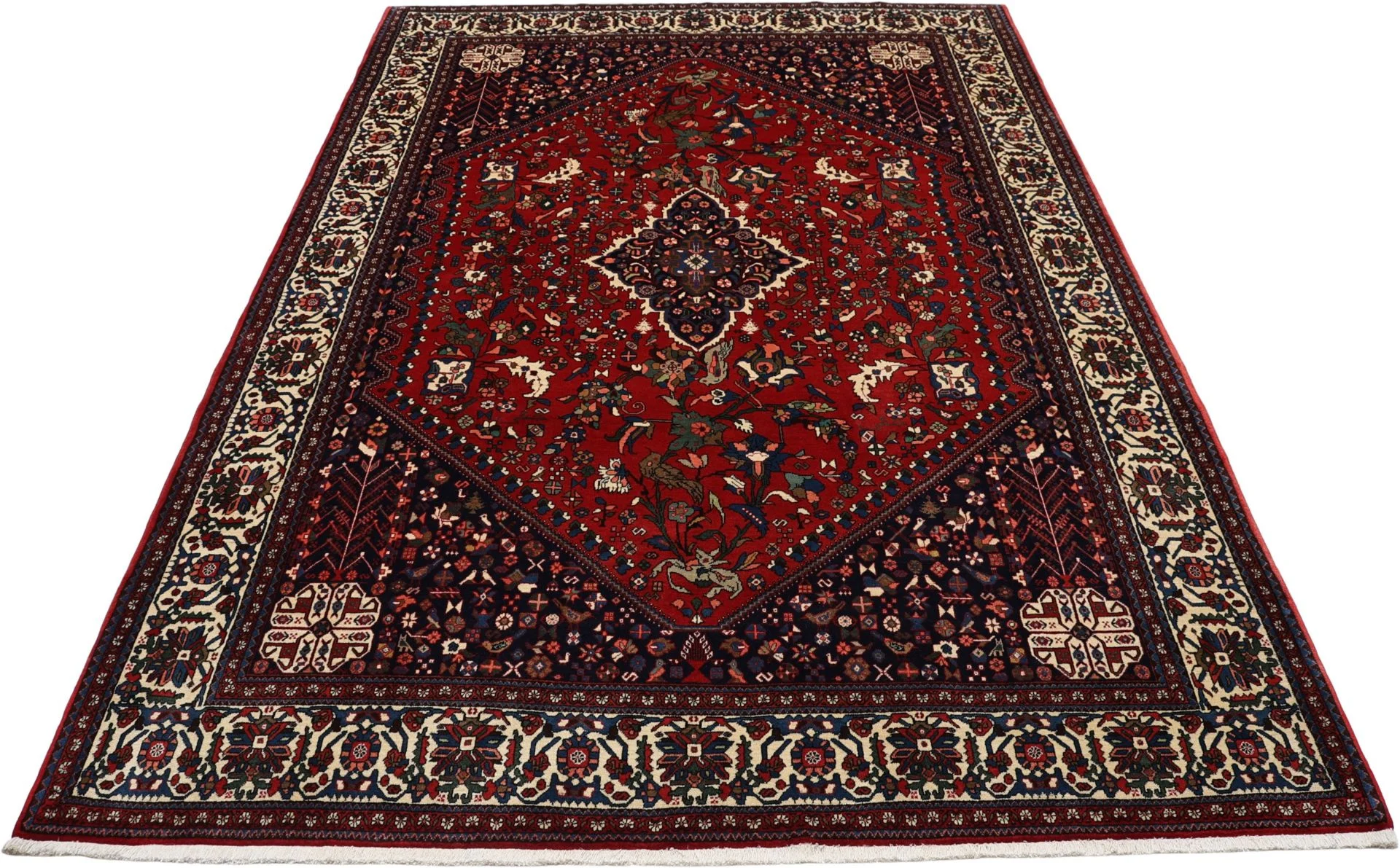 Hand-Knotted Persian Rug, 215 × 319 cm, Wool - Image 7