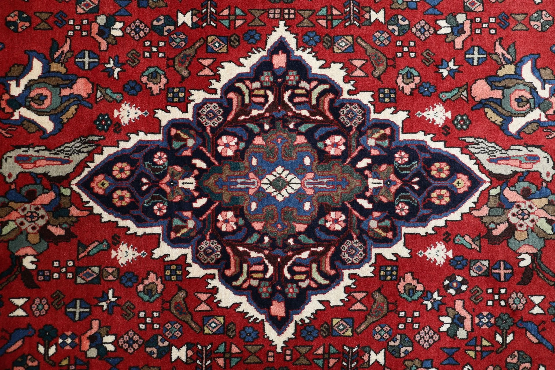 Hand-Knotted Persian Rug, 215 × 319 cm, Wool - Image 9