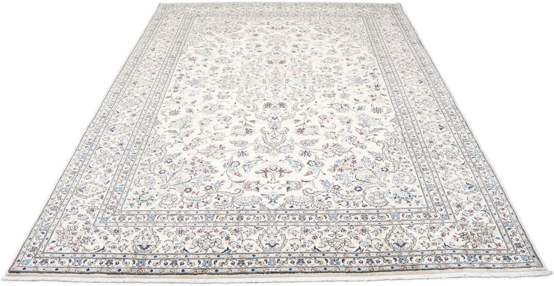 Alternative view of Wool Kashan Persian Rug 255 × 355 cm, hand-knotted