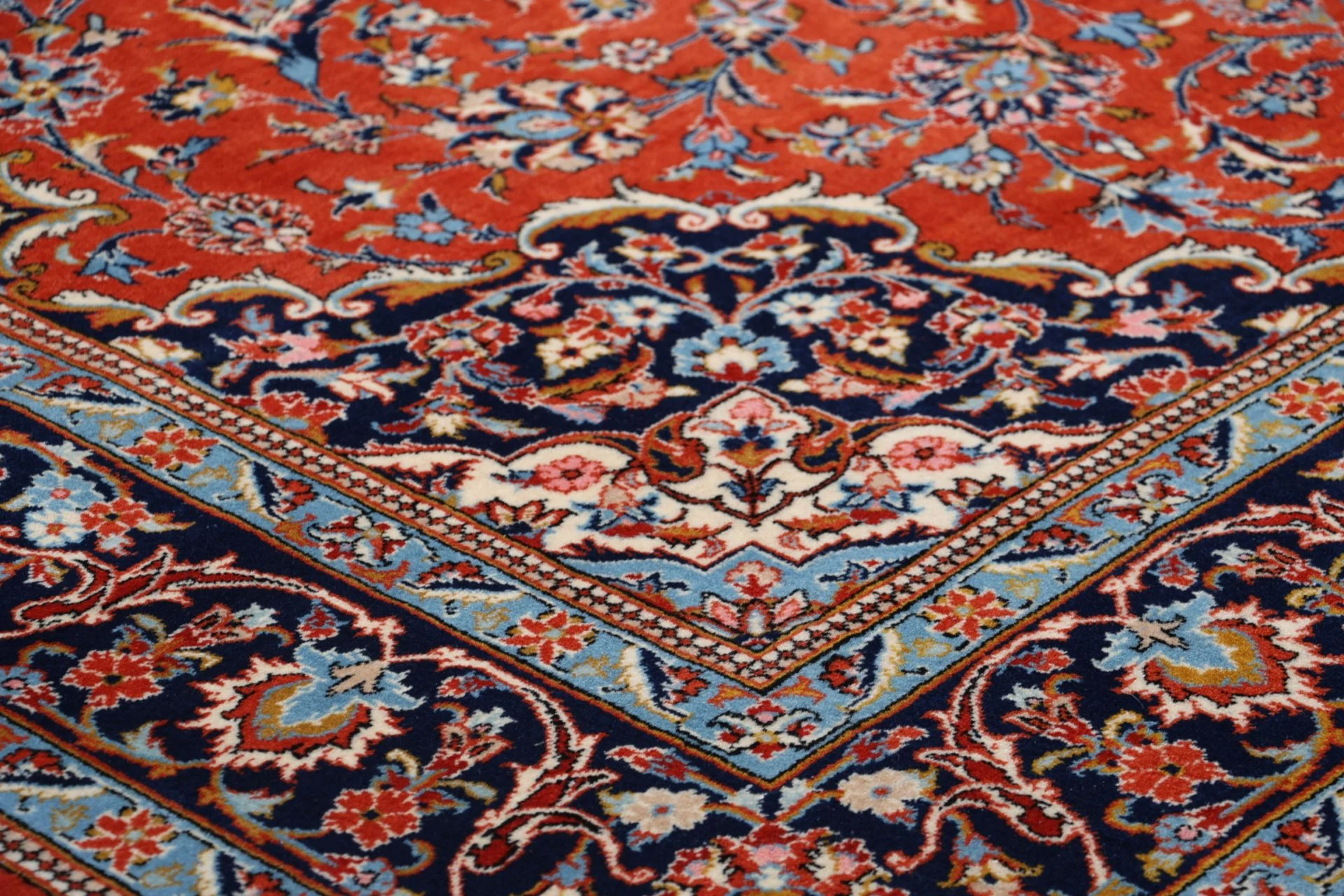 Wool Kashan Persian Rug 200 × 310 cm, hand-knotted - Image 5