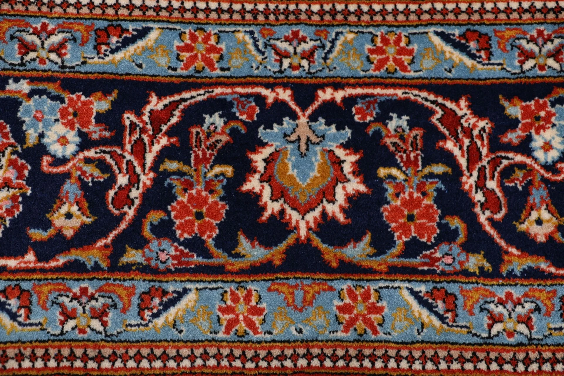 Wool Kashan Persian Rug 200 × 310 cm, hand-knotted - Image 8