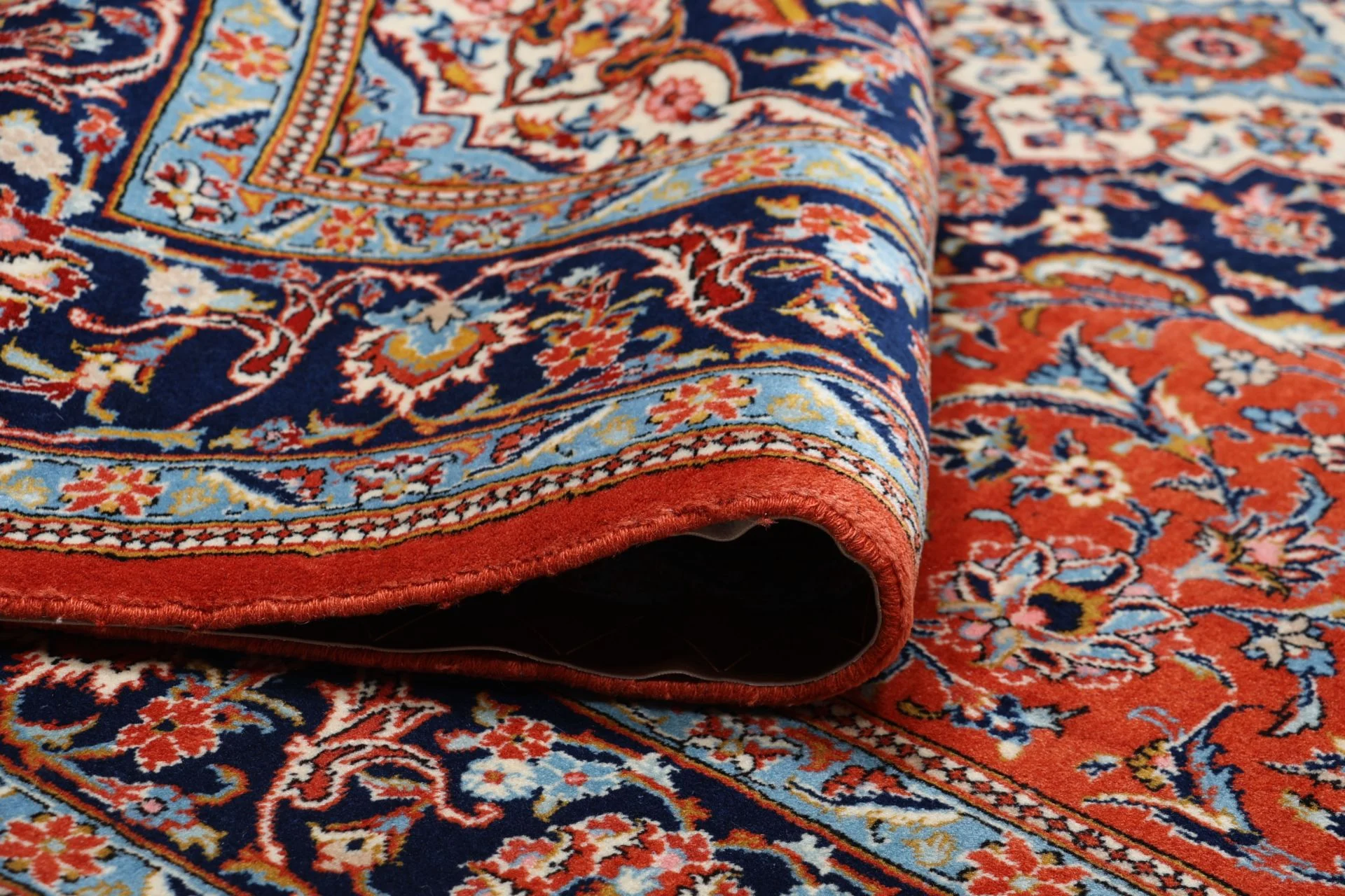 Wool Kashan Persian Rug 200 × 310 cm, hand-knotted - Image 10