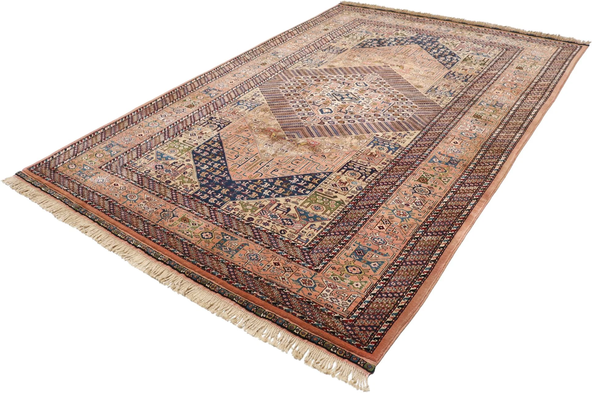 Wool Qashqai Persian Rug 205 × 300 cm, hand-knotted - Image 3