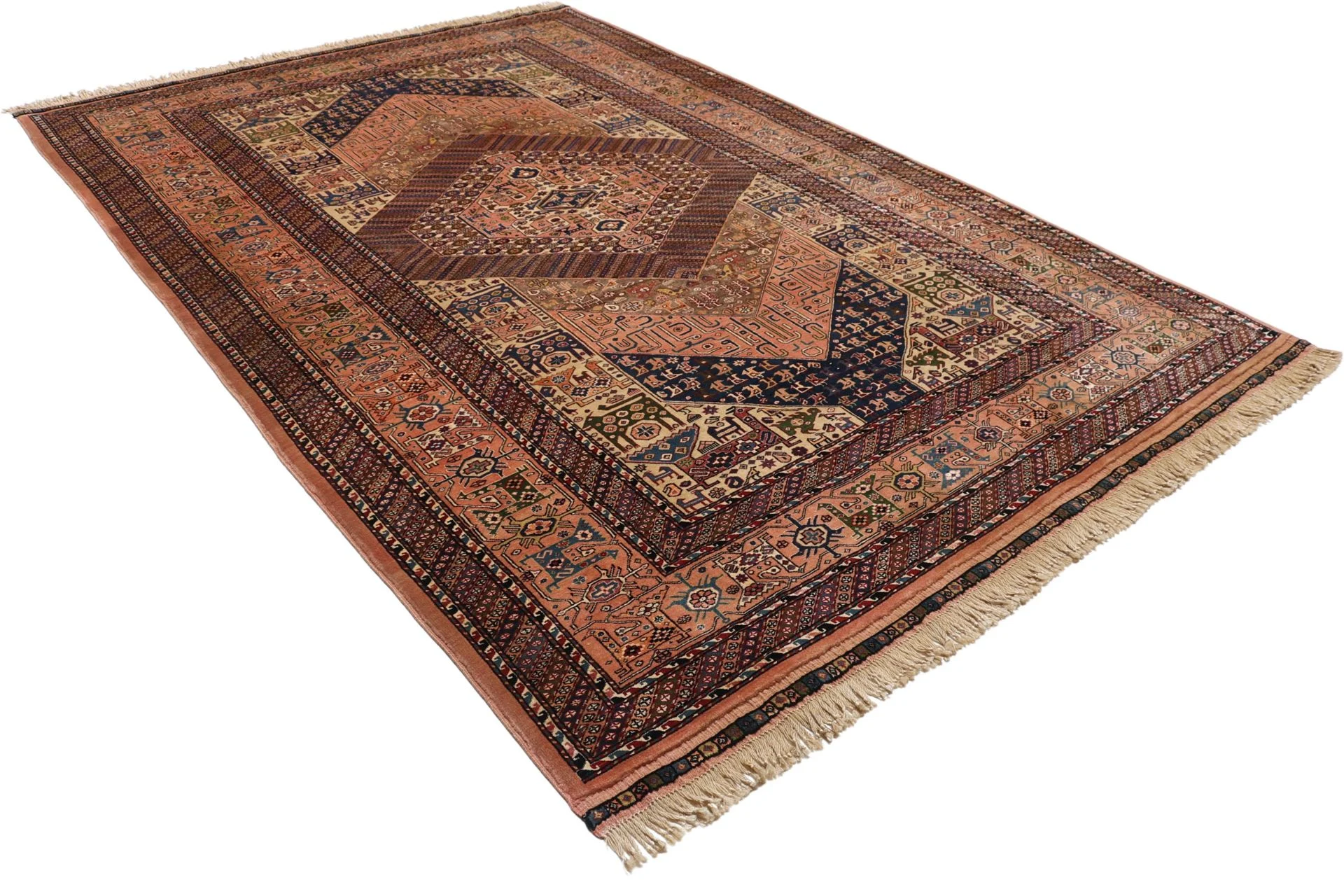 Wool Qashqai Persian Rug 205 × 300 cm, hand-knotted - Image 4