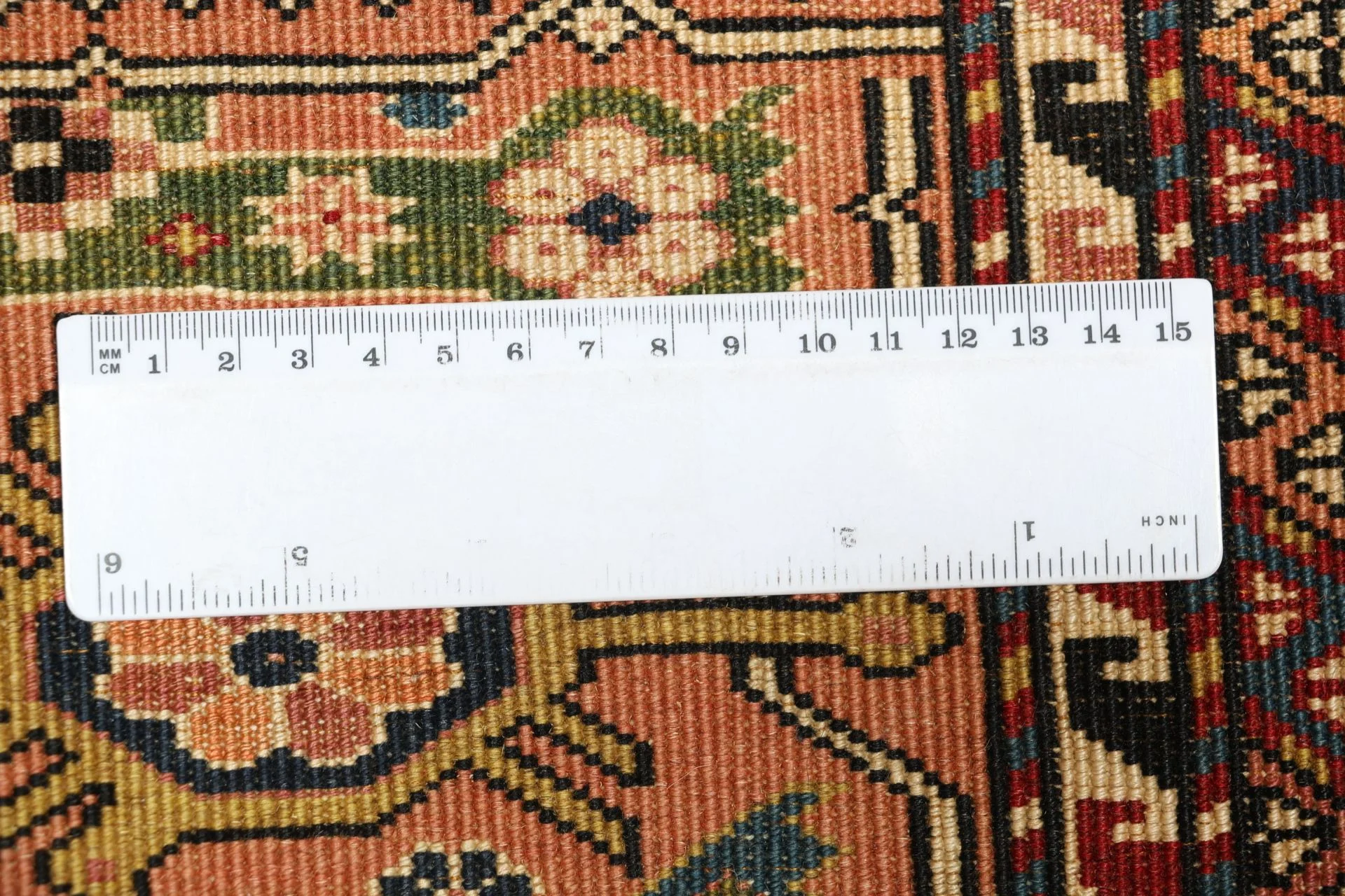 Wool Qashqai Persian Rug 205 × 300 cm, hand-knotted - Image 11