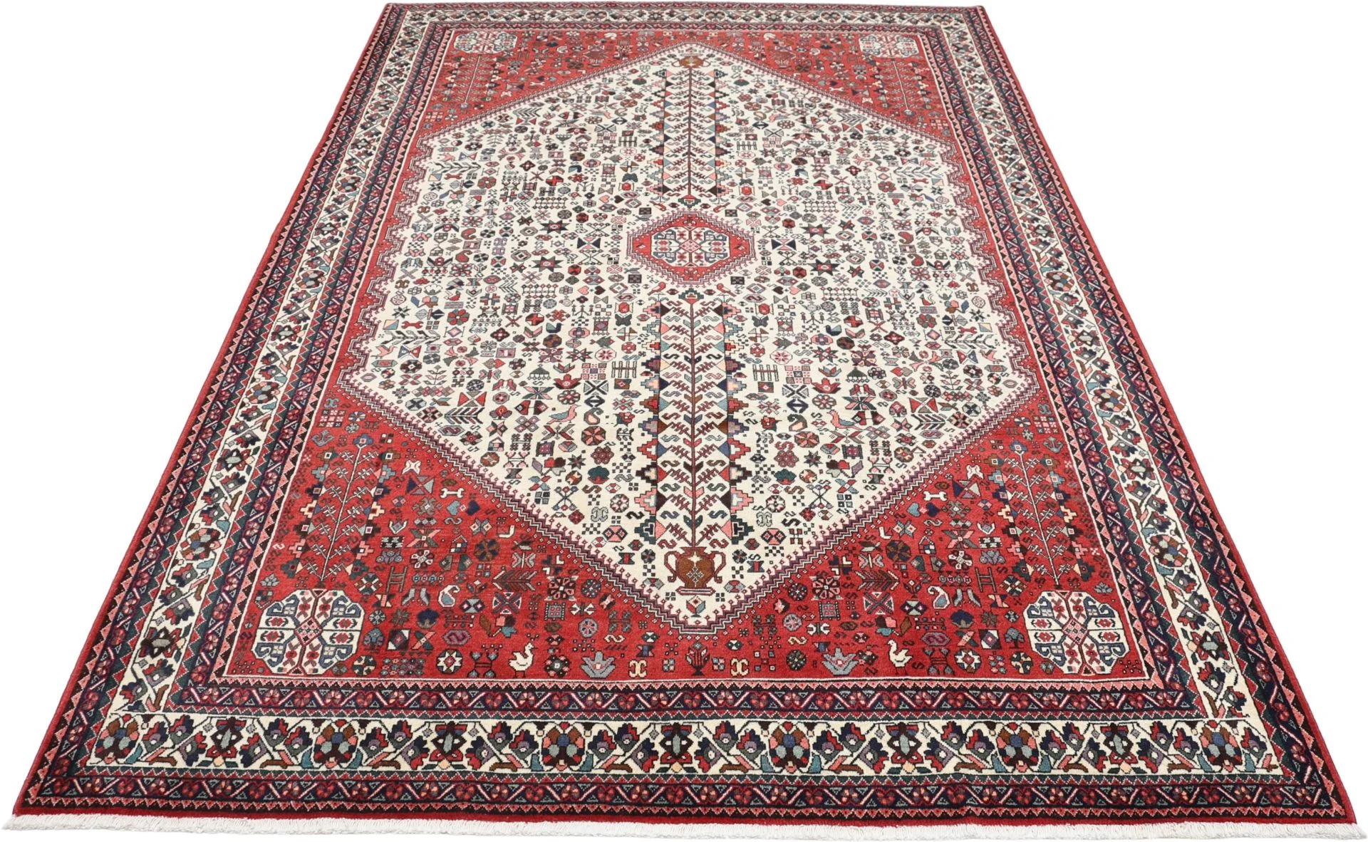 Alternative view of Wool Persian Rug 200 × 300 cm, hand-knotted