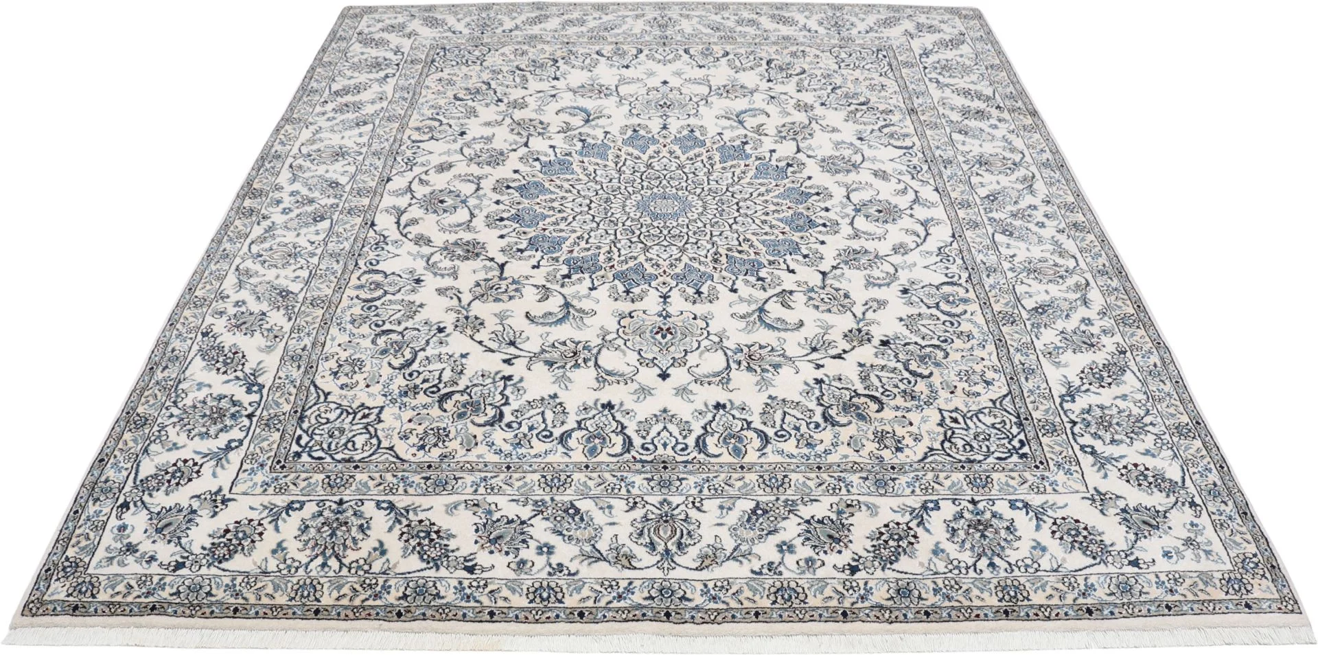 Alternative view of Wool Nain Persian Rug 246 × 296 cm, hand-knotted