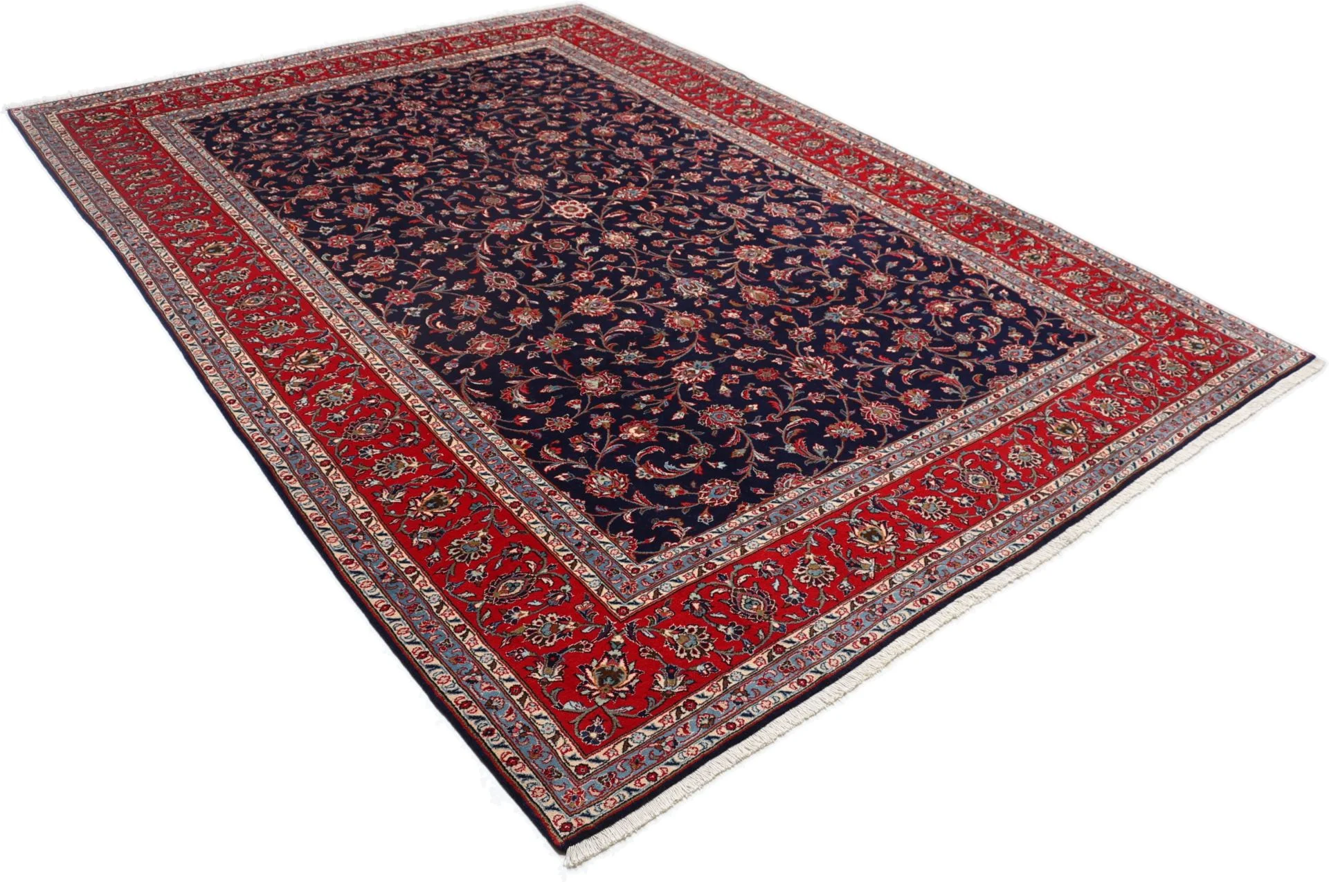 Kashan Persian Rug 248 × 350 cm in Wool, hand-knotted - Image 4