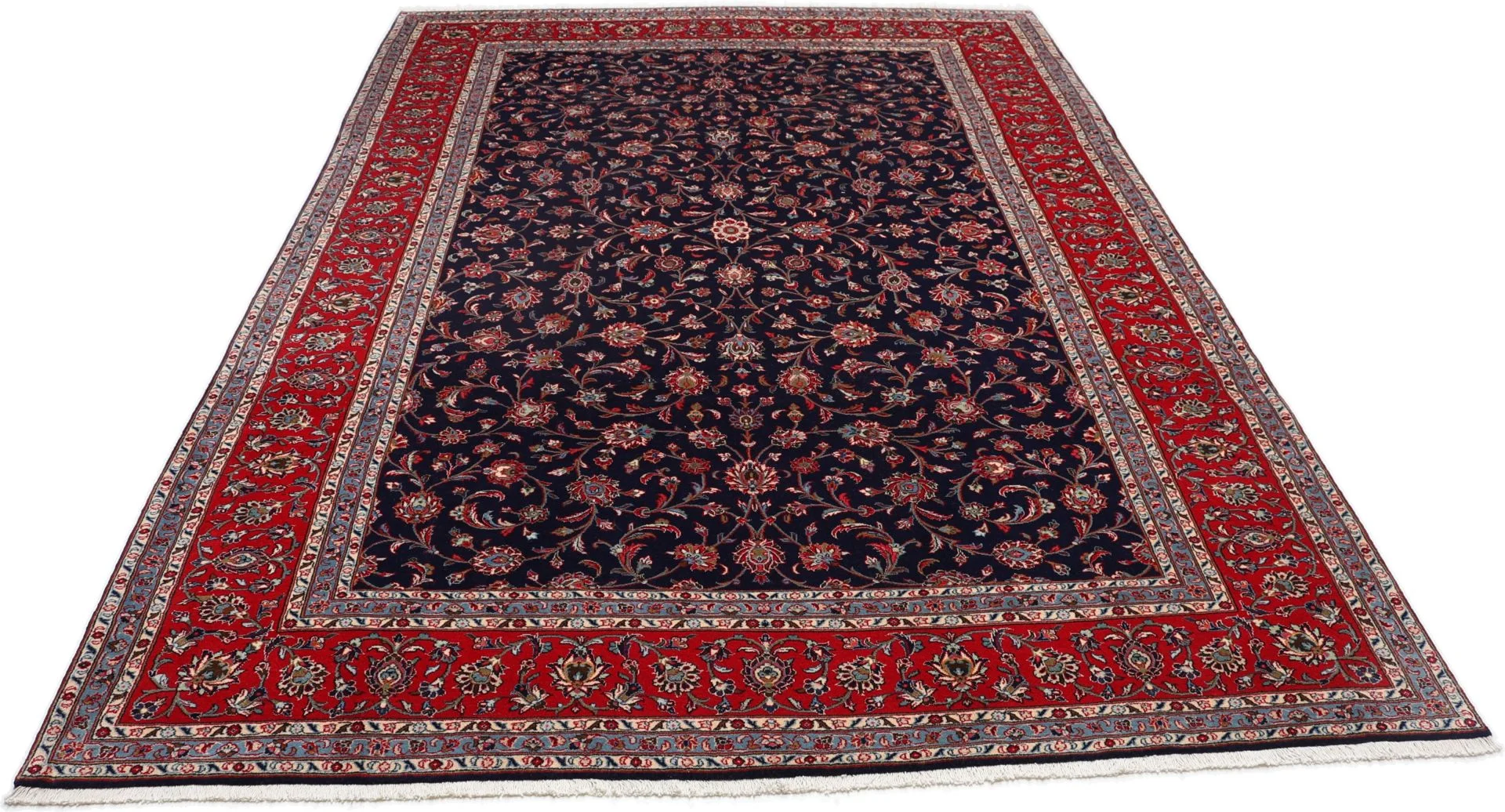 Kashan Persian Rug 248 × 350 cm in Wool, hand-knotted - Image 5