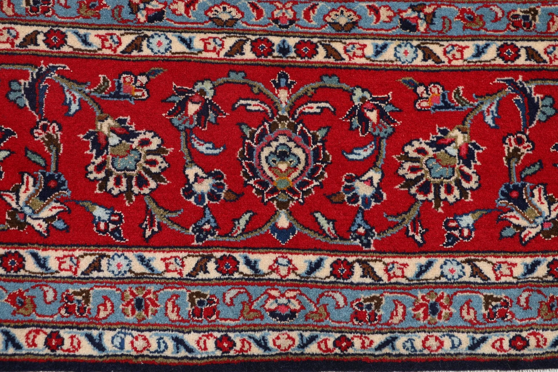 Kashan Persian Rug 248 × 350 cm in Wool, hand-knotted - Image 6