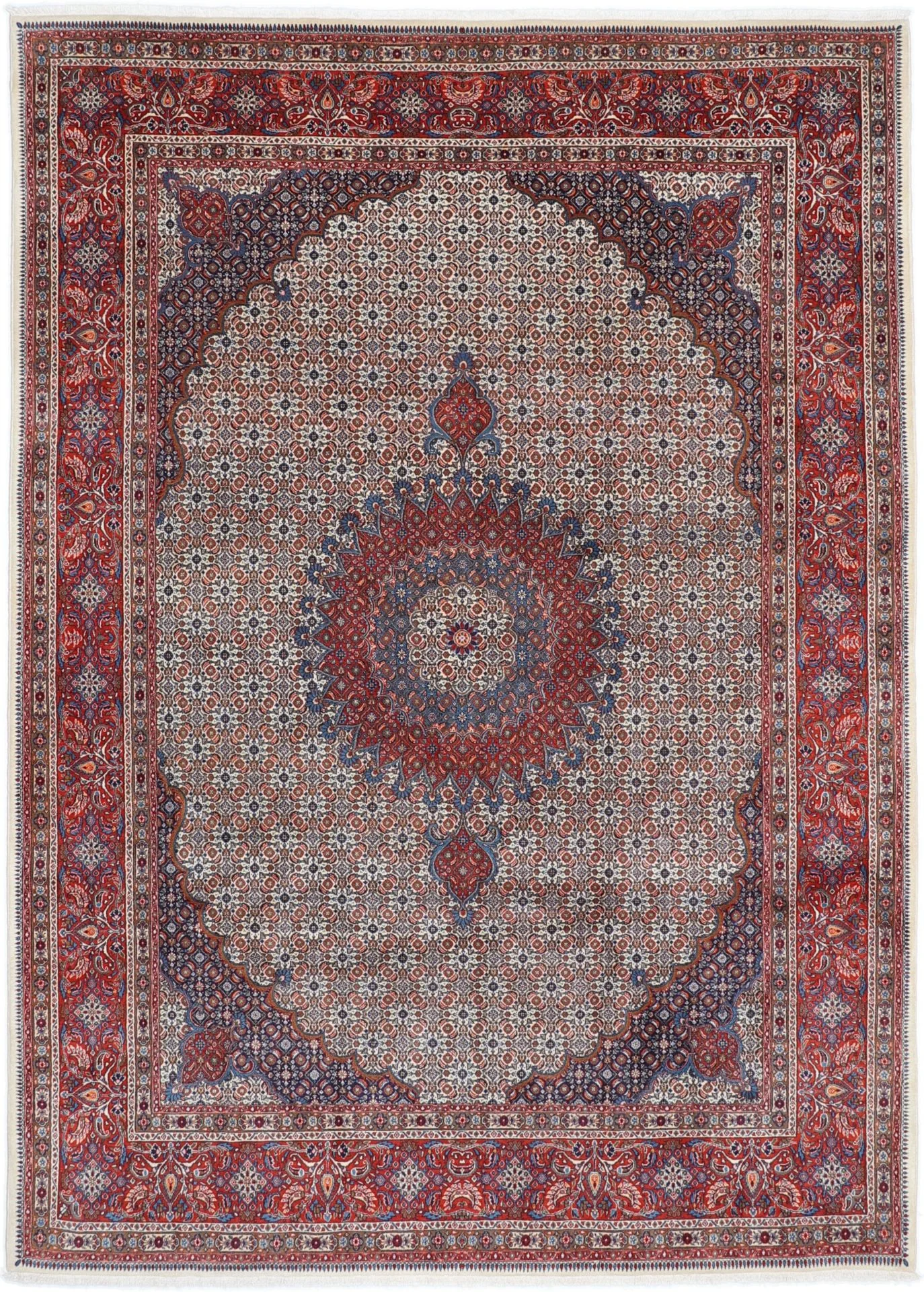 Moud Persian Rug 253 × 352 cm in Wool, hand-knotted