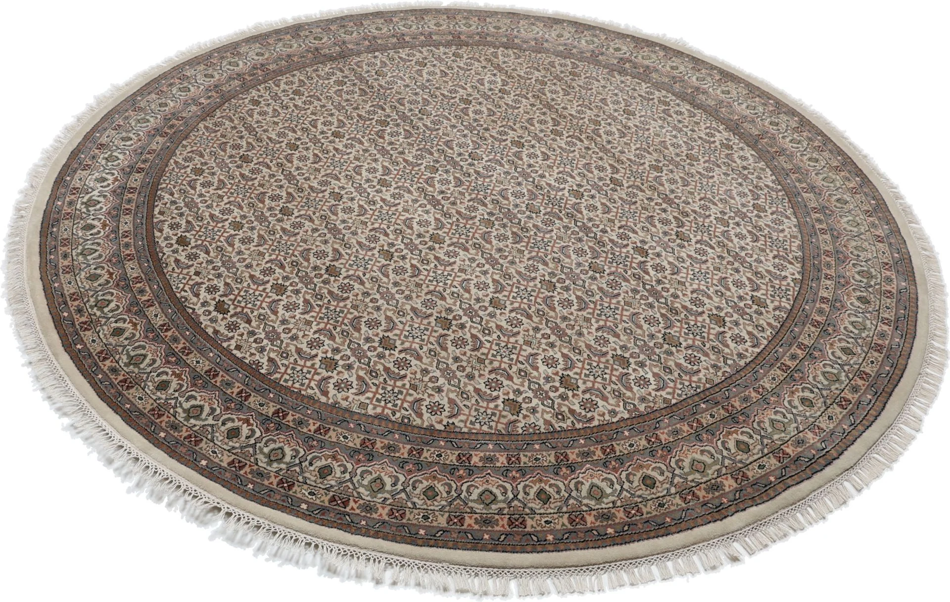 Alternative view of Wool Bijar Indian Rug 246 × 246 cm, hand-knotted