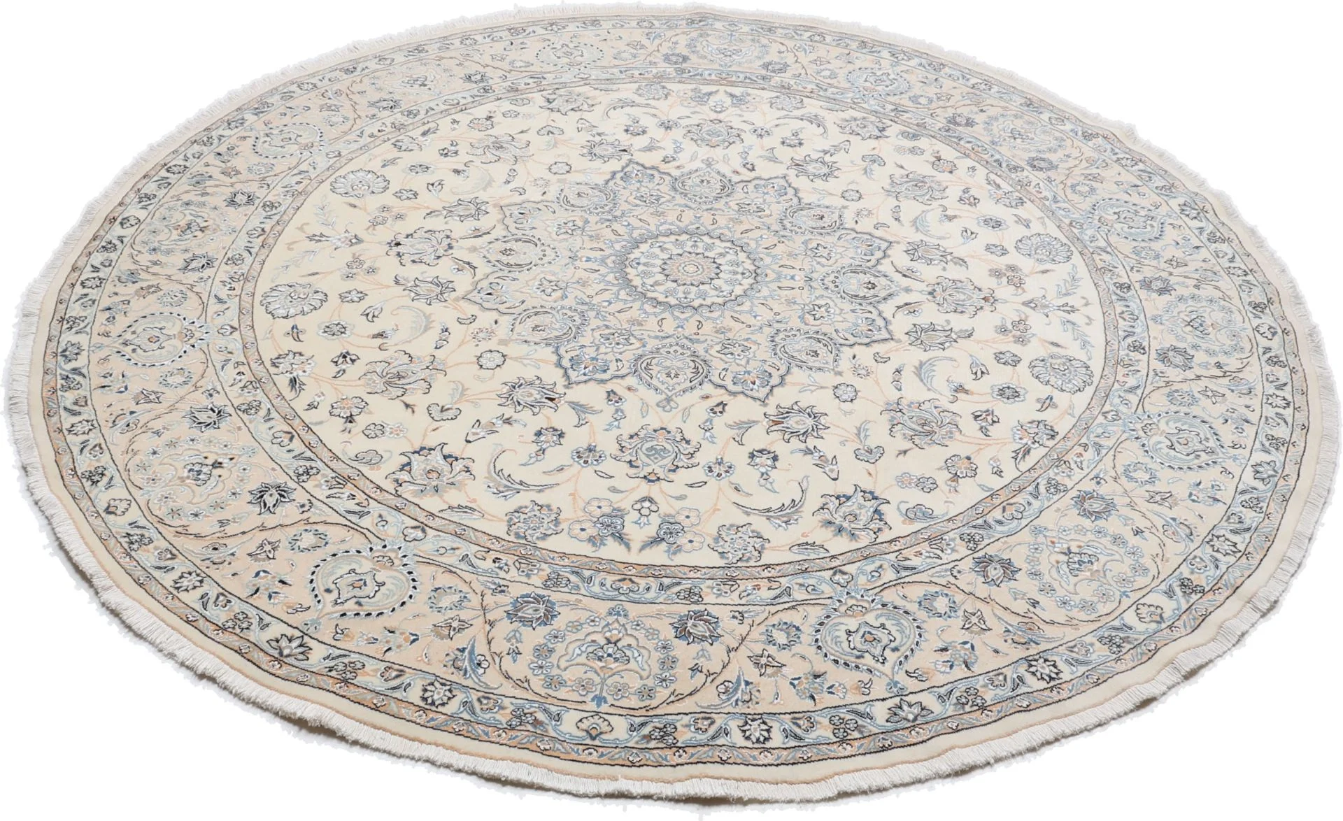 Wool Nain Persian Rug 250 × 250 cm, hand-knotted - Image 3