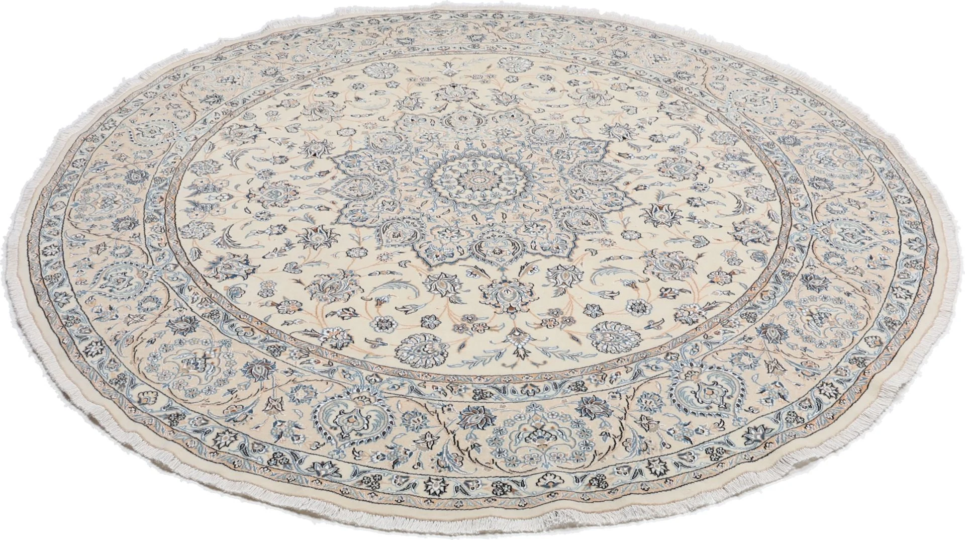 Wool Nain Persian Rug 250 × 250 cm, hand-knotted - Image 4