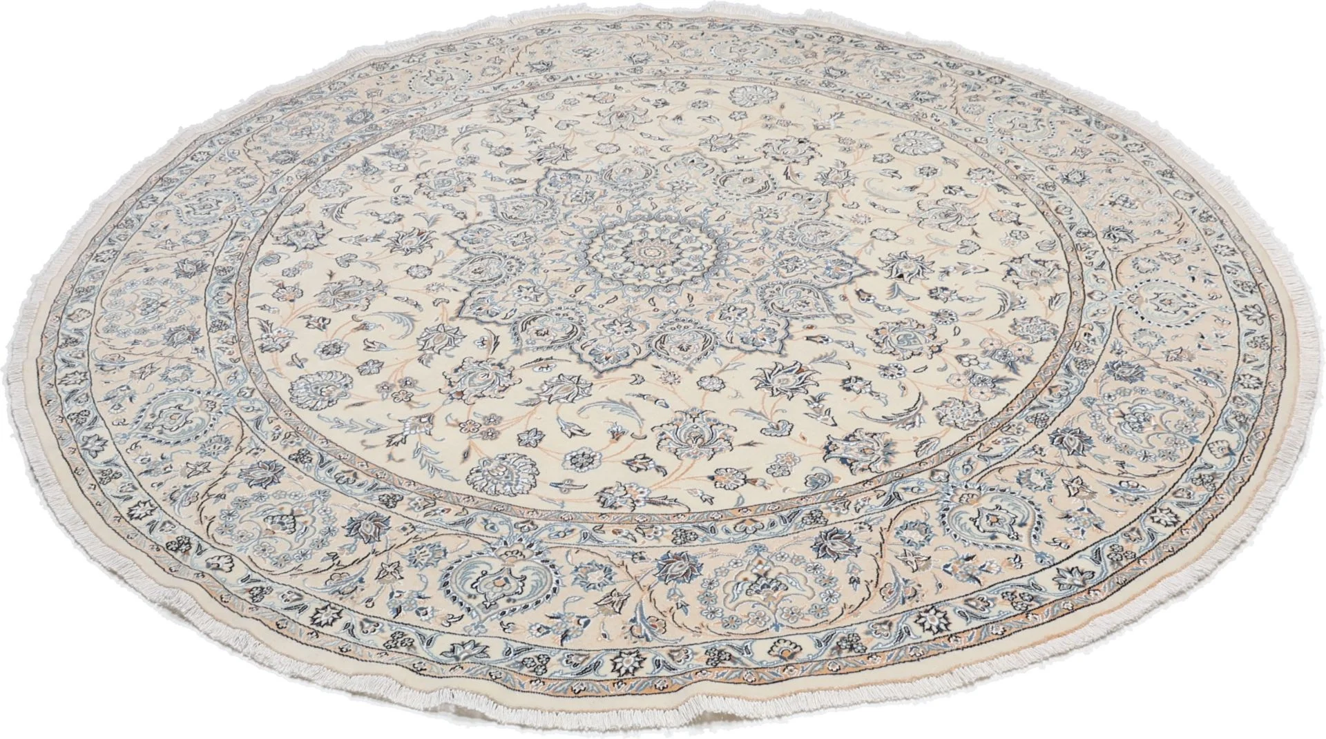 Wool Nain Persian Rug 250 × 250 cm, hand-knotted - Image 8