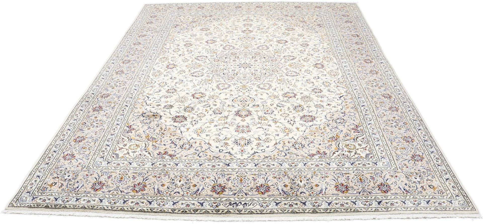 Alternative view of Hand-Knotted Kashan Persian Rug, 240 × 340 cm, Wool
