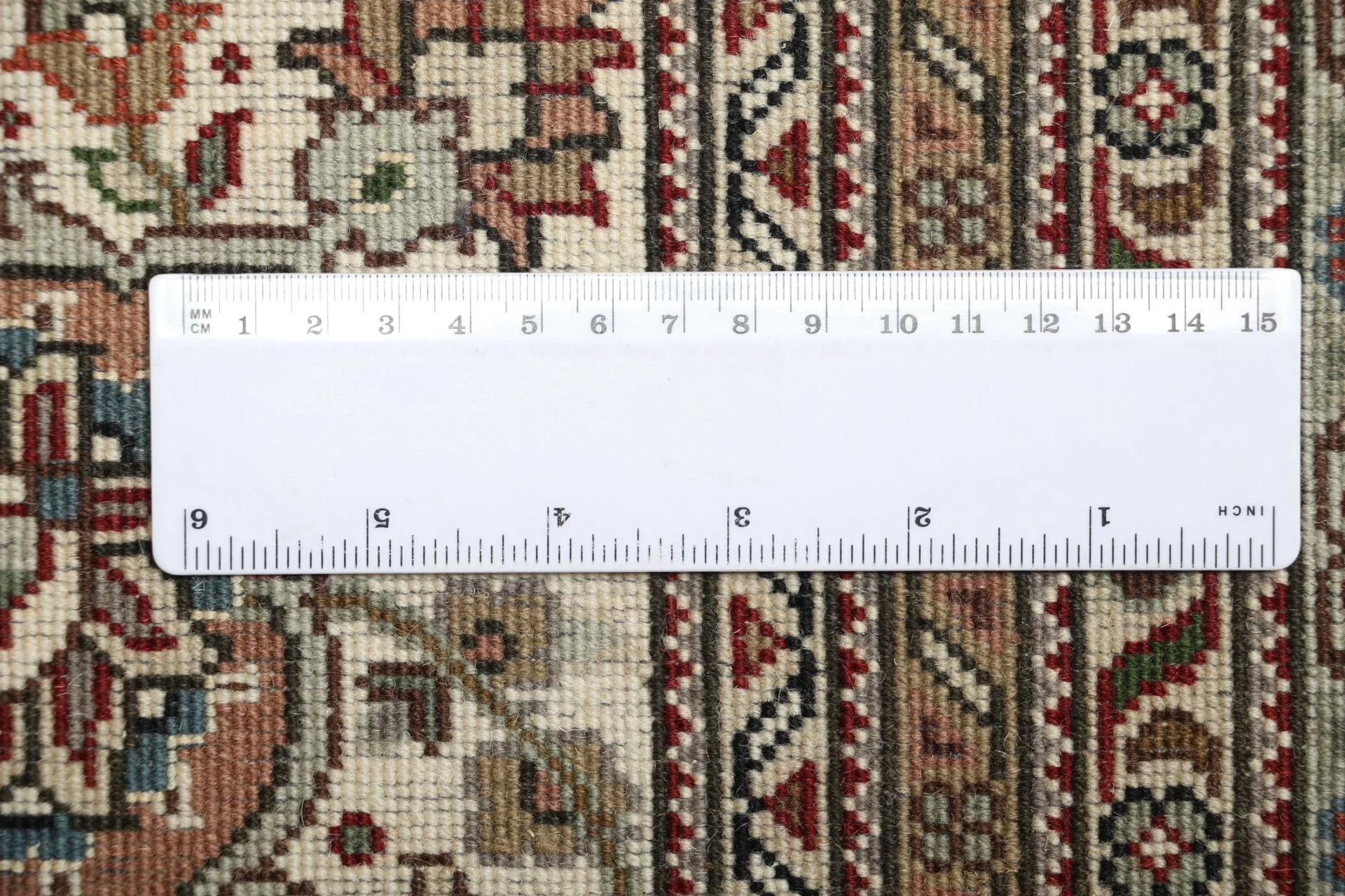 Tabriz Indian Rug 298 × 397 cm in Wool, hand-knotted - Image 11