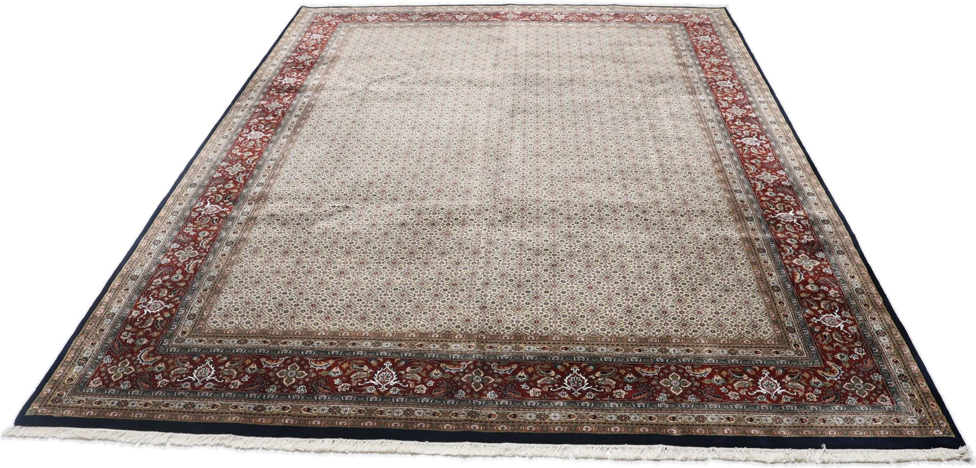 Alternative view of Wool Moud Indian Rug 298 × 398 cm, hand-knotted