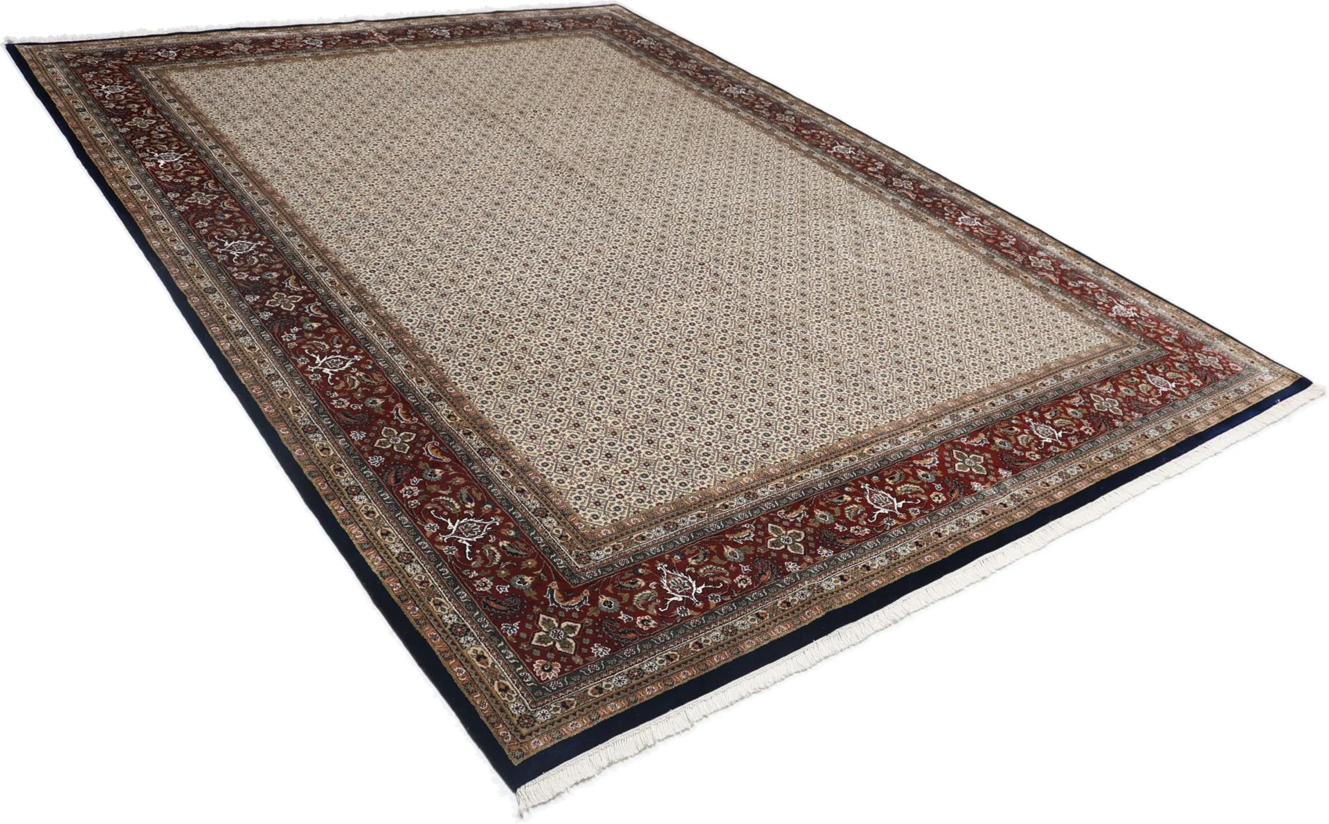 Wool Moud Indian Rug 298 × 398 cm, hand-knotted - Image 4