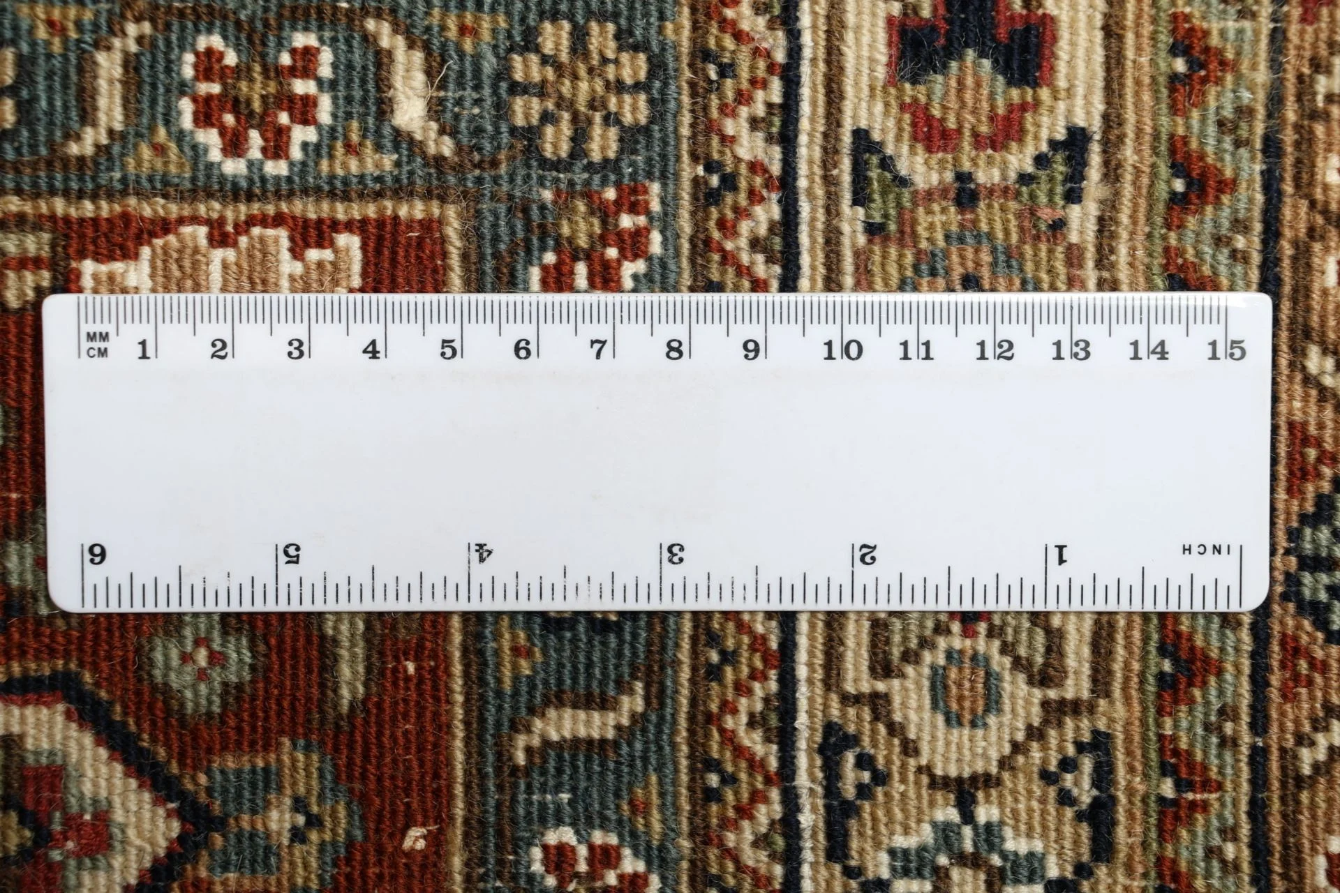 Wool Moud Indian Rug 298 × 398 cm, hand-knotted - Image 11
