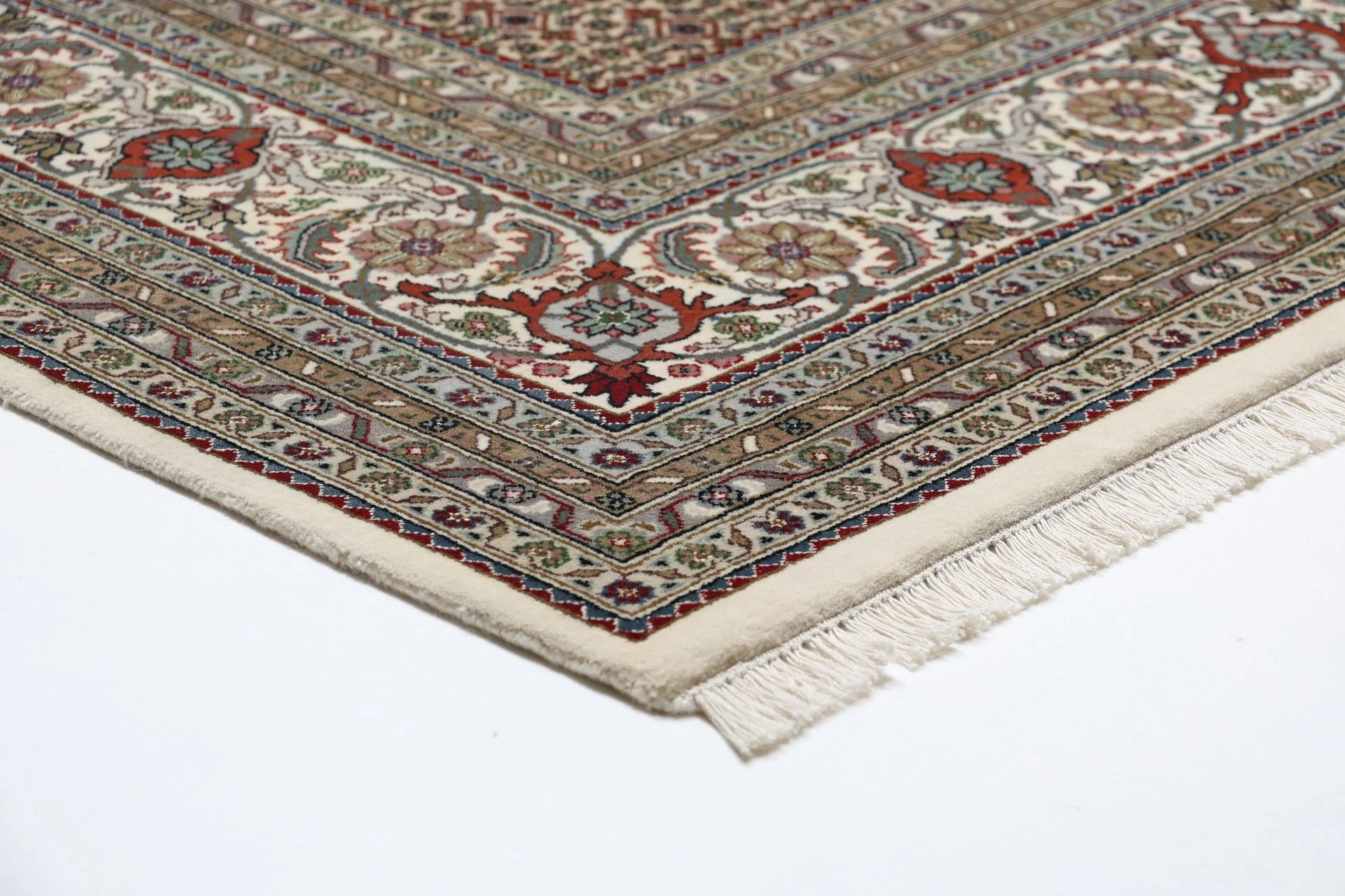 Wool Tabriz Indian Rug 250 × 354 cm, hand-knotted - Image 8