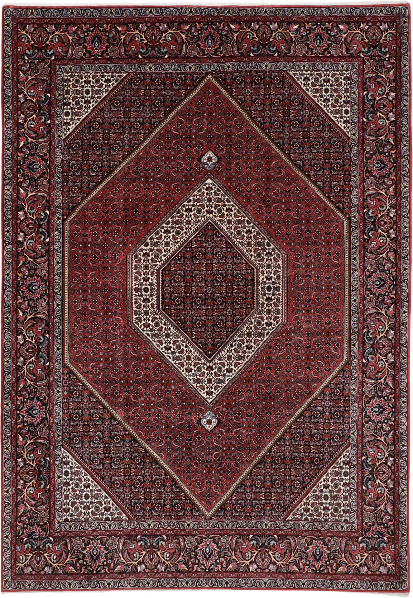 Bijar Persian Rug 205 × 295 cm in Wool, hand-knotted