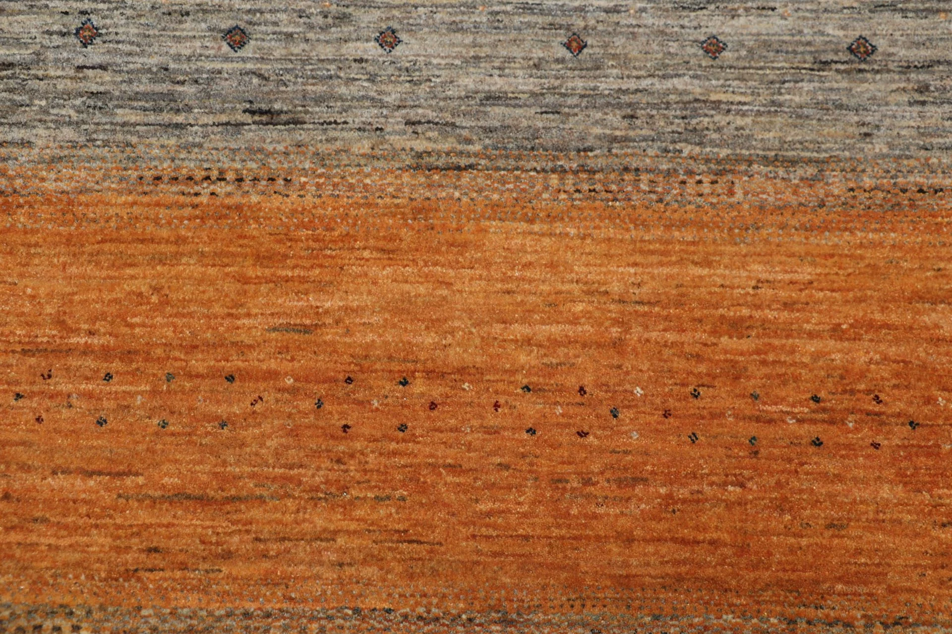 Hand-Knotted Loribaft Indian Rug, 248 × 306 cm, Wool - Image 11