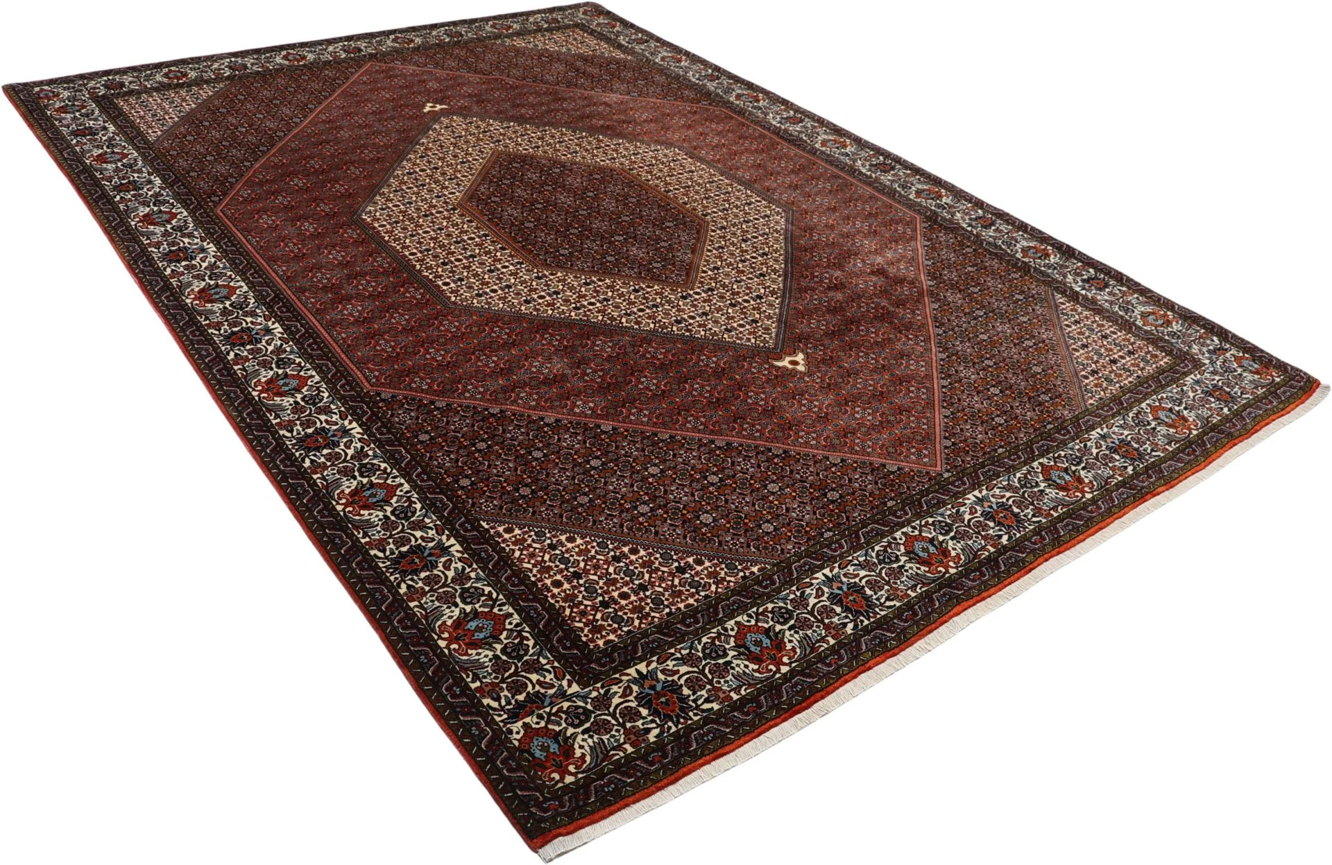Wool Bijar Persian Rug 253 × 356 cm, hand-knotted - Image 4