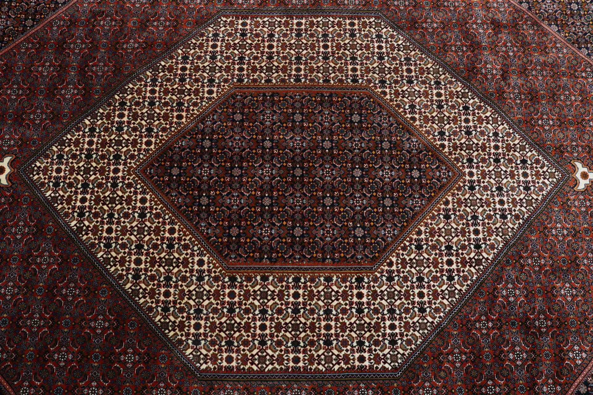 Wool Bijar Persian Rug 253 × 356 cm, hand-knotted - Image 9