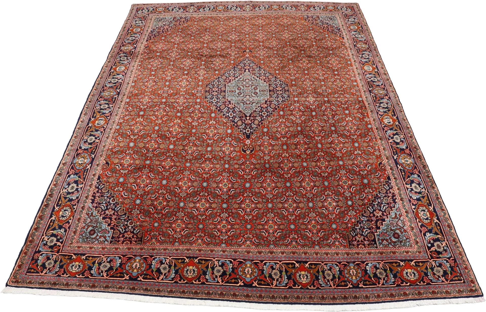 Alternative view of Bijar Persian Rug 235 × 340 cm in Wool, hand-knotted