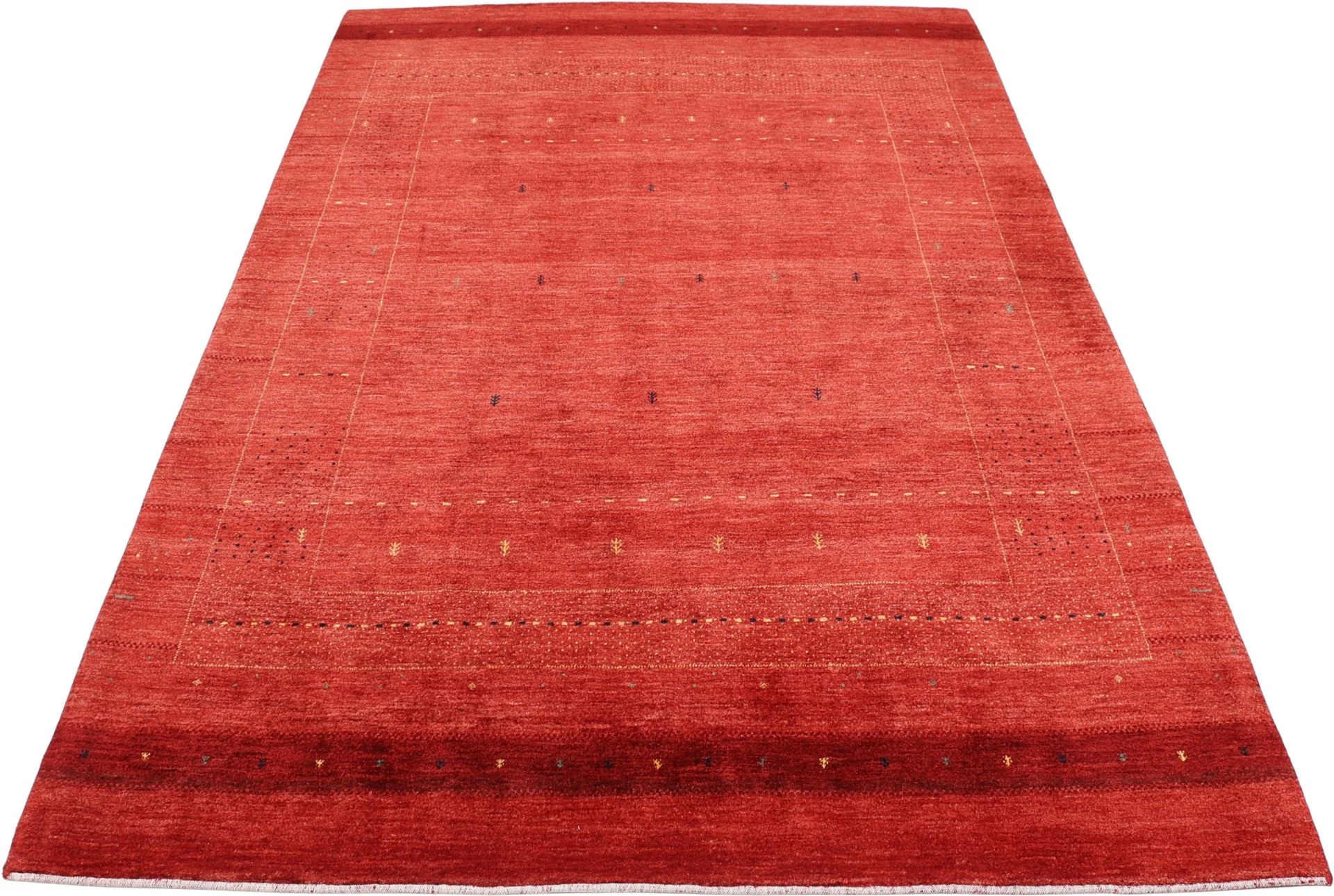 Alternative view of Wool Loribaft Persian Rug 200 × 302 cm, hand-knotted