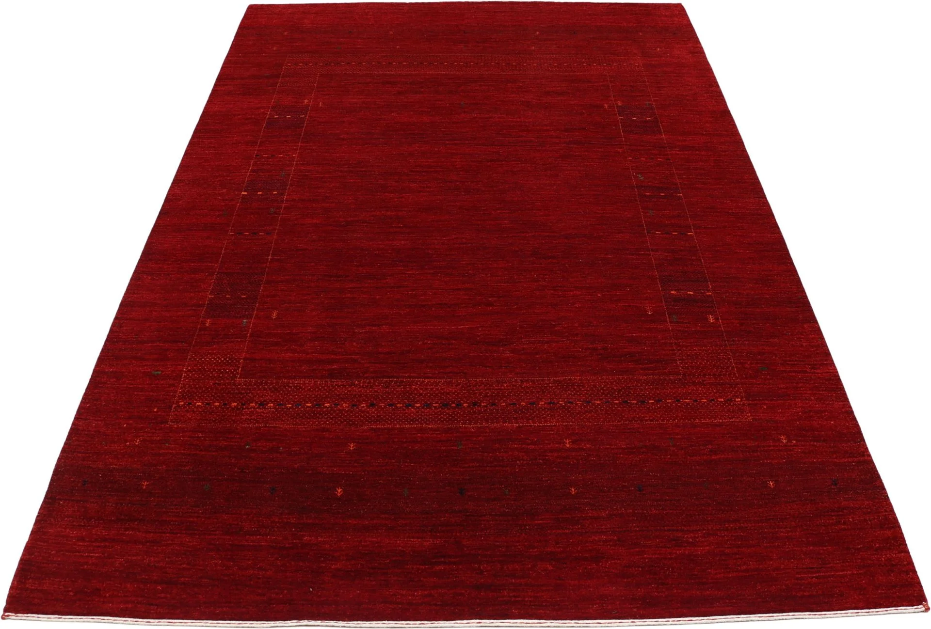 Alternative view of Loribaft Indian Rug 205 × 305 cm in Wool, hand-knotted