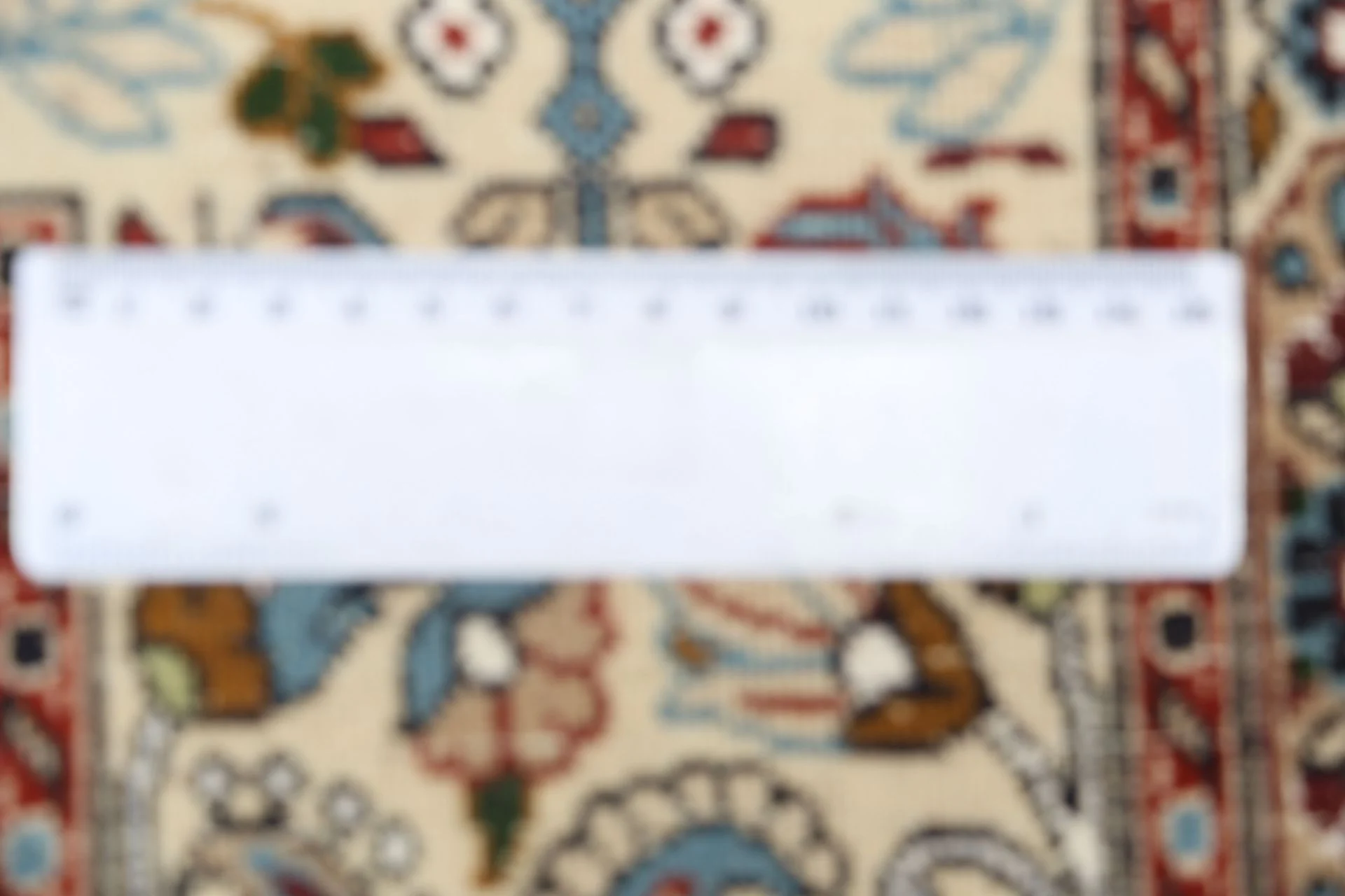 Wool Moud Persian Rug 202 × 295 cm, hand-knotted - Image 11