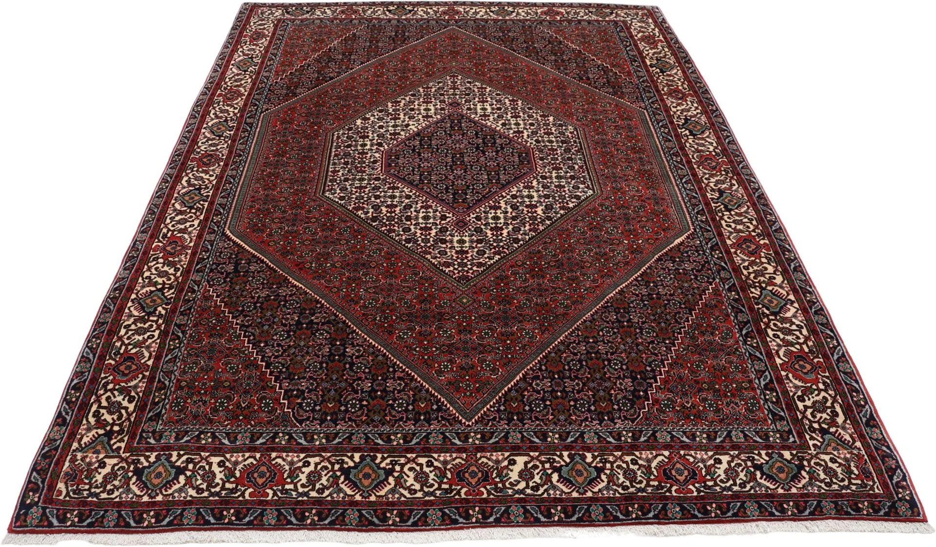 Bijar Persian Rug 210 × 295 cm in Wool, hand-knotted - Image 7