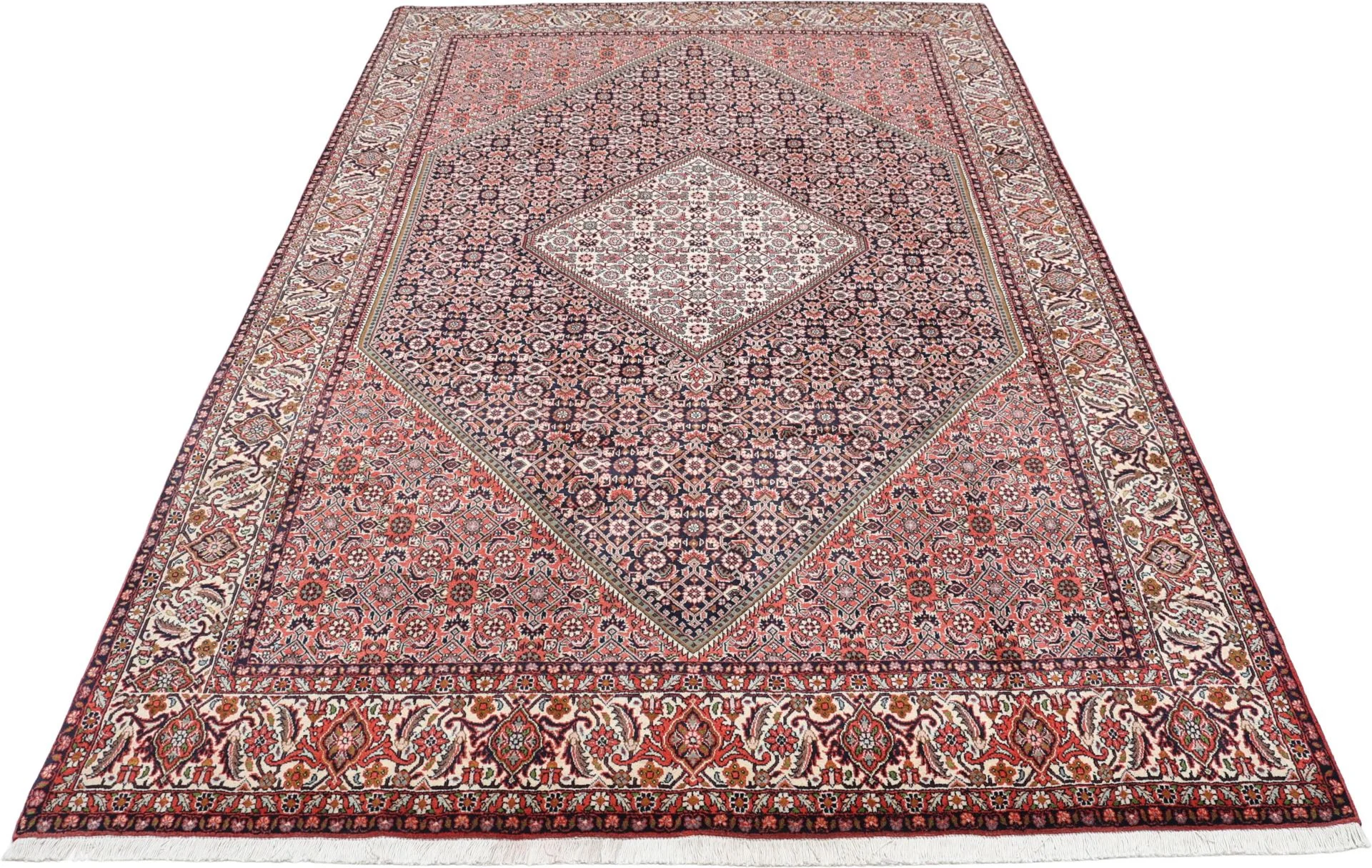 Alternative view of Wool Bijar Persian Rug 204 × 307 cm, hand-knotted