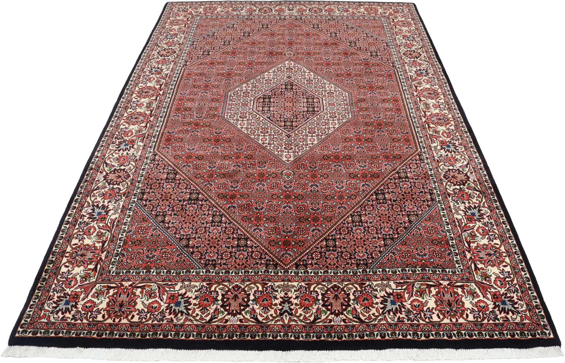 Alternative view of Bijar Persian Rug 205 × 305 cm in Wool, hand-knotted