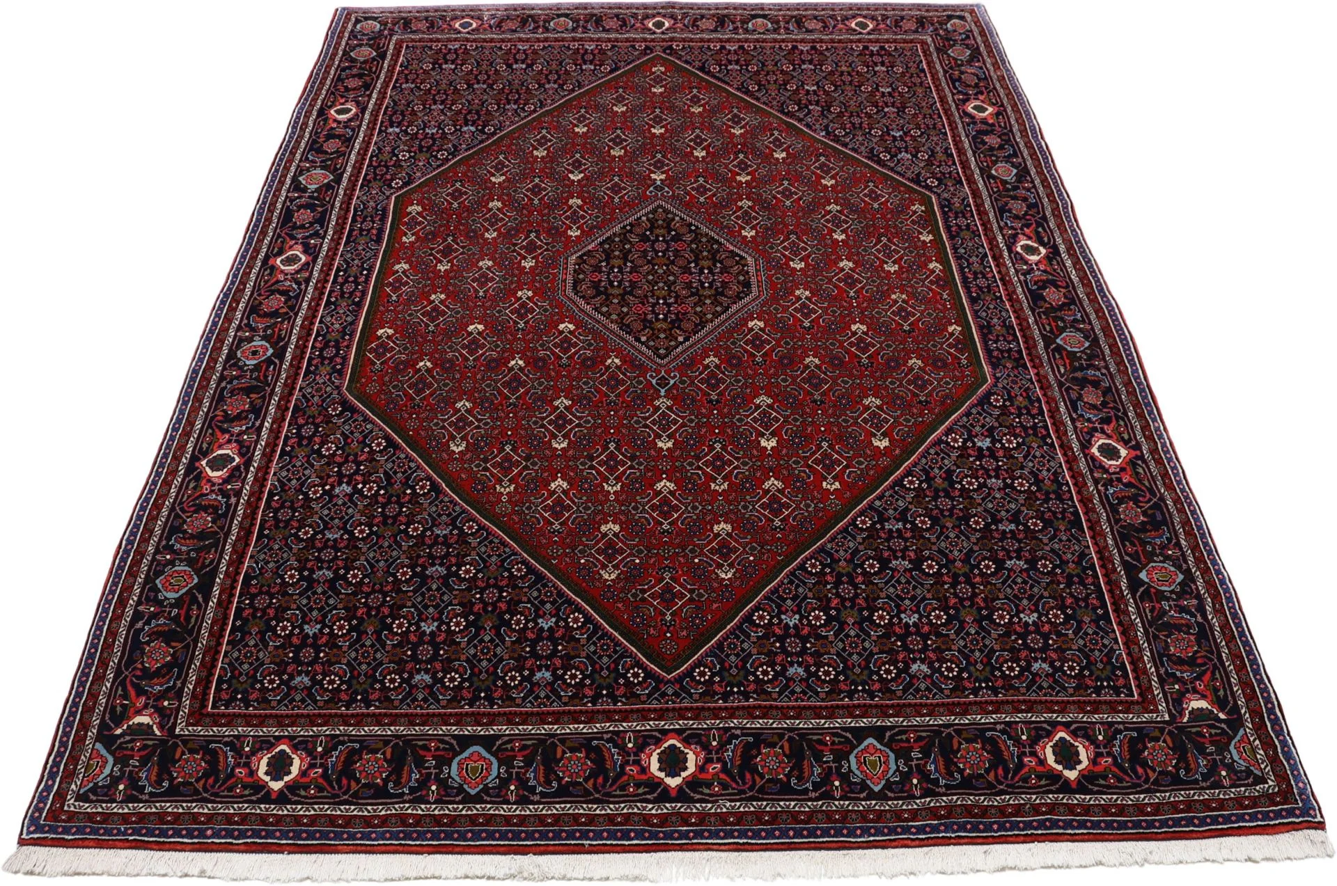 Bijar Persian Rug 212 × 292 cm in Wool, hand-knotted - Image 7