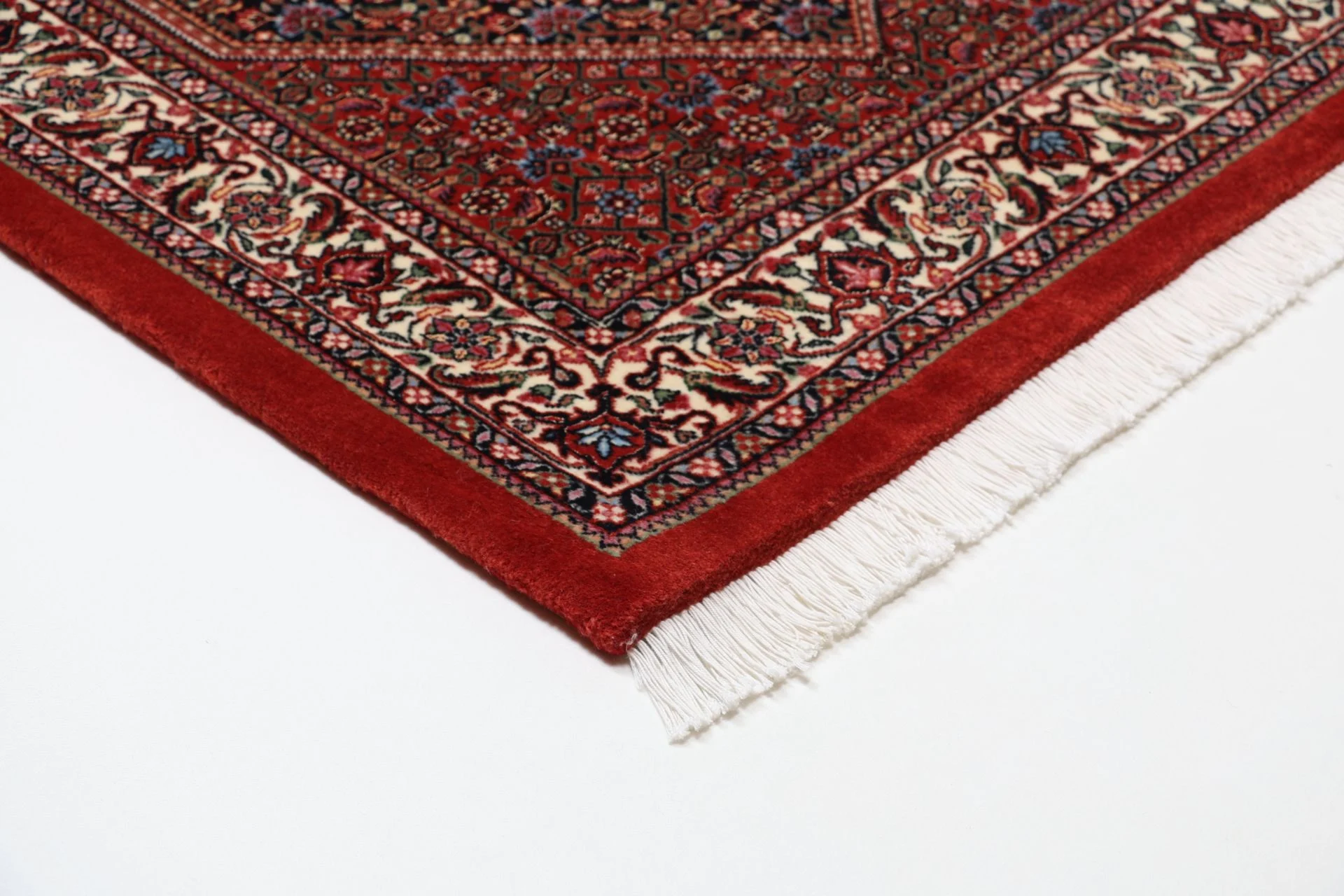 Wool & Silk Bijar Persian Rug 90 × 305 cm, hand-knotted - Image 6