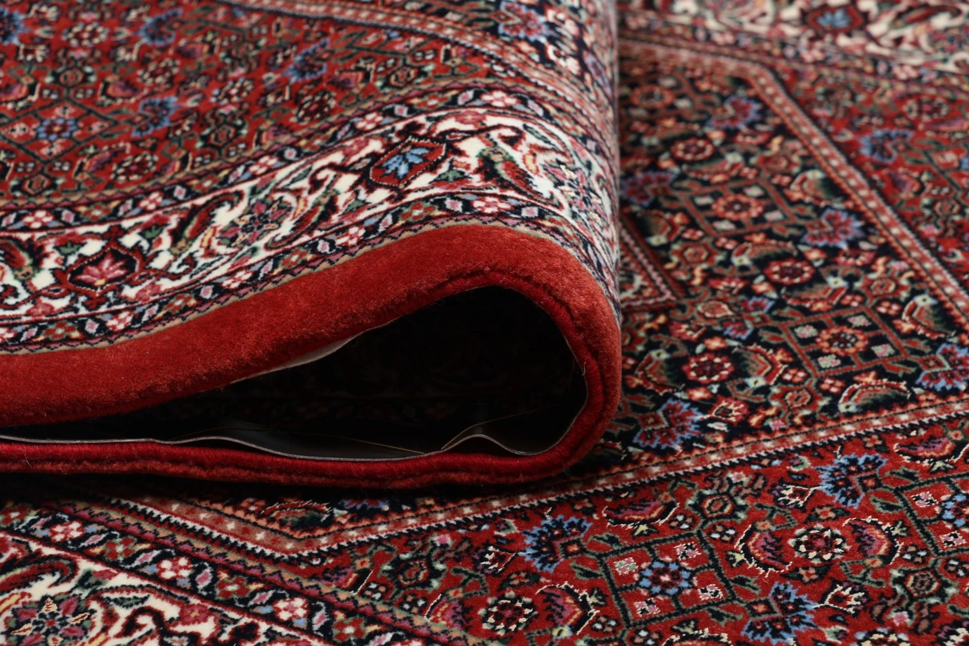 Wool & Silk Bijar Persian Rug 90 × 305 cm, hand-knotted - Image 10